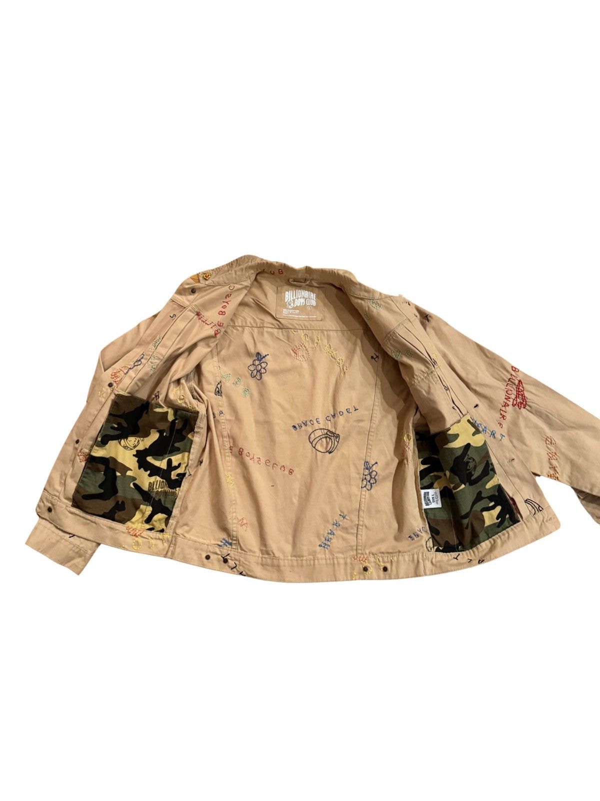 Billionaire Boys Club 🔥300$ BILLIONAIRE BOYS CLUB Homeroom Multi logo Jacket Size US L / EU 52-54 / 3 - 12 Thumbnail