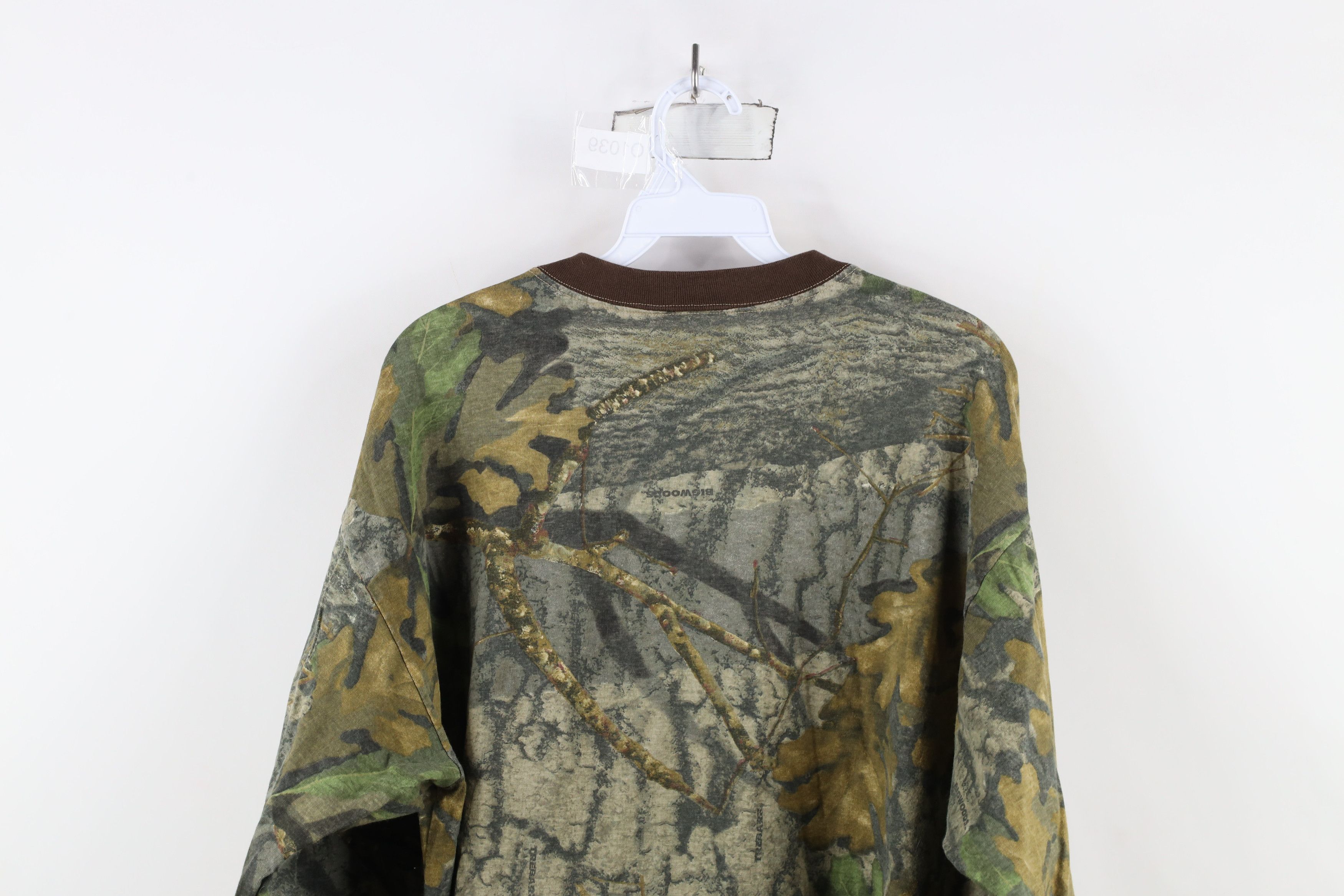 Vintage Vintage 90s Streetwear Camouflage Long Sleeve T-Shirt Cotton Size US XL / EU 56 / 4 - 10 Thumbnail