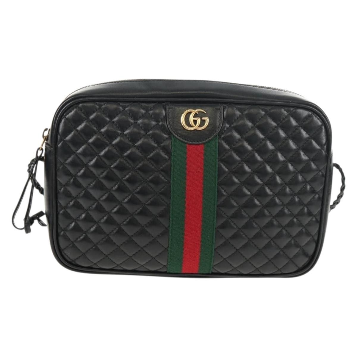 Gucci Gucci Trapuntata Camera Bag Quilted Leather Size ONE SIZE - 1 Thumbnail