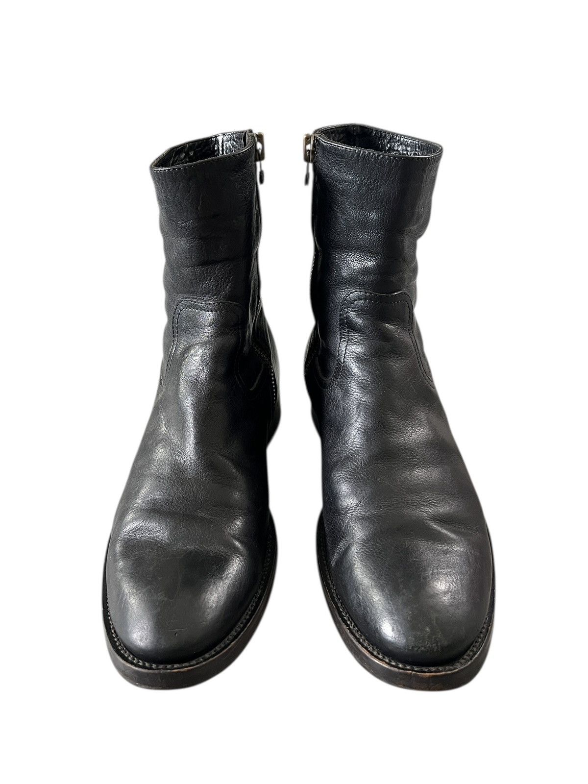 Buttero Buttero 🇮🇹 Side Zipper Patina Leather Boots Size US 9 / EU 42 - 4 Thumbnail