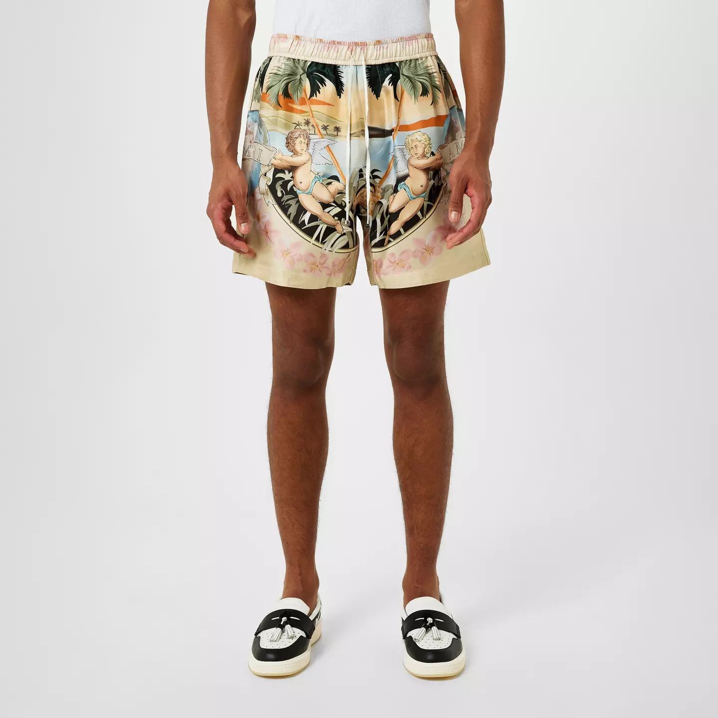 Amiri o1g2r1mq0426 Cherub Shorts in Multicolor Size US 30 / EU 46 - 3 Thumbnail