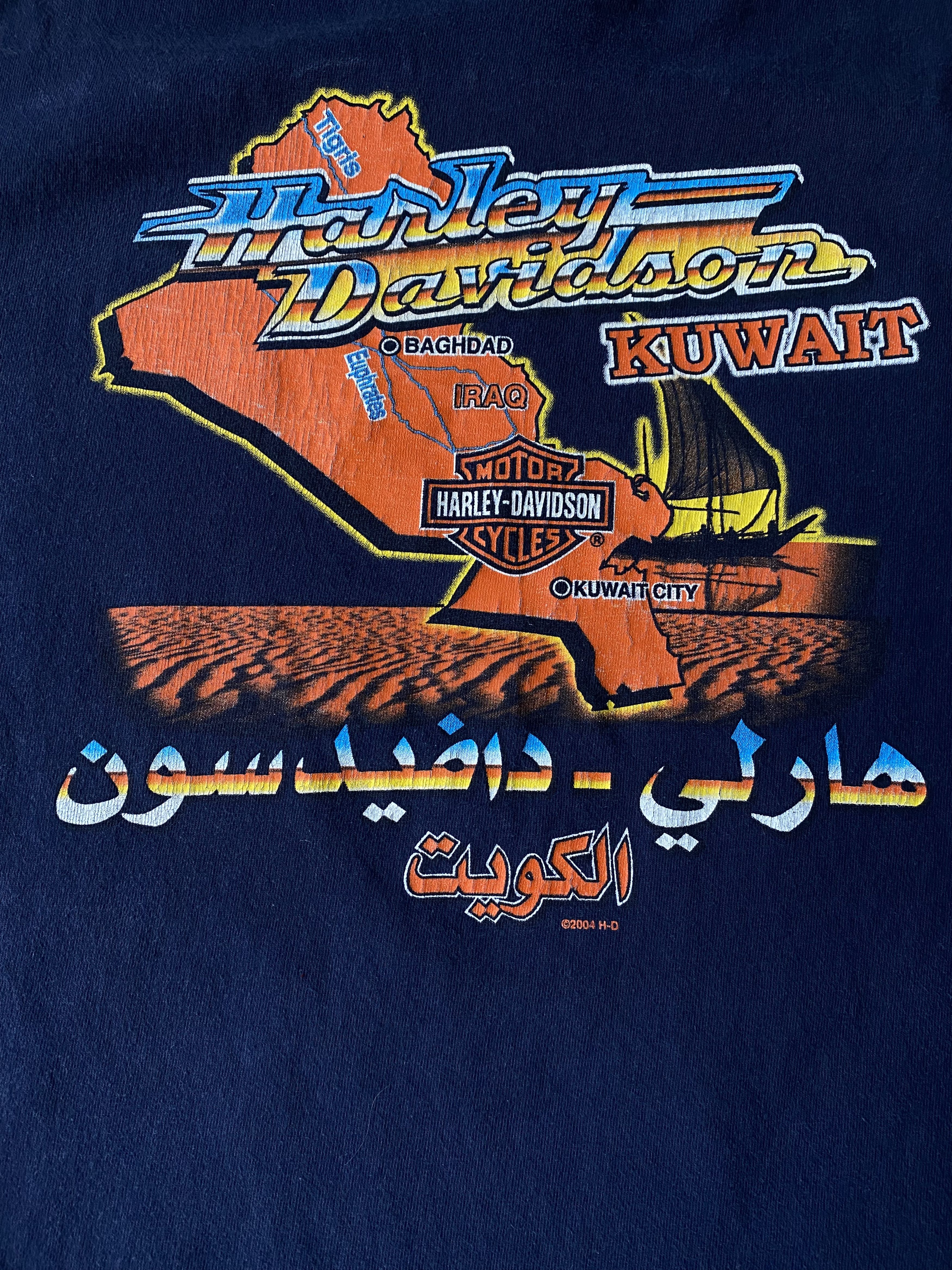Harley Davidson Harley Davidson "Kuwait" Tour shirt Size US M / EU 48-50 / 2 - 6 Thumbnail