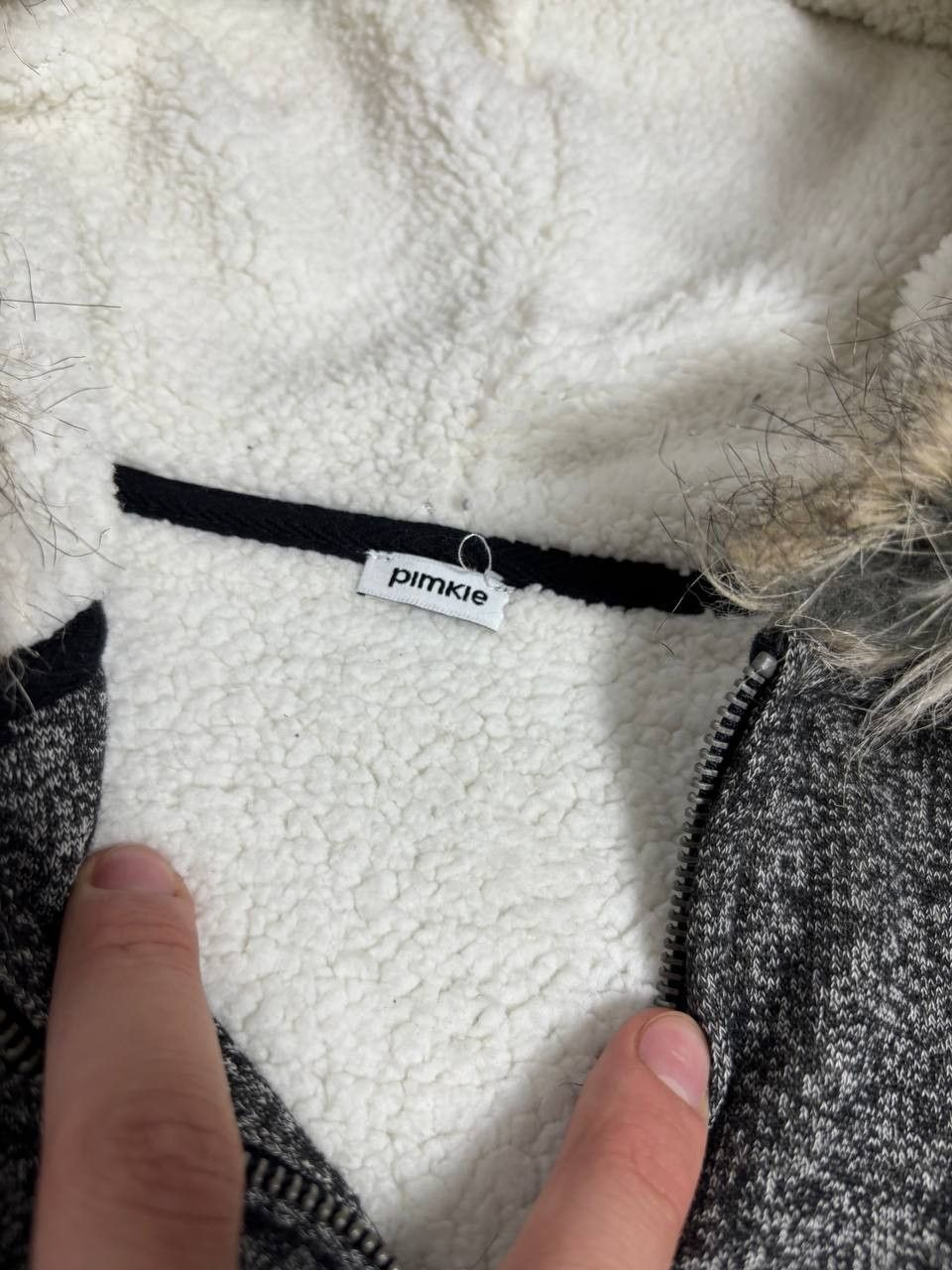 Hysteric Glamour VTG Fur Rick Owens vibe Y2K Japanese Sherp Bomber Hoodie Size US M / EU 48-50 / 2 - 8 Thumbnail