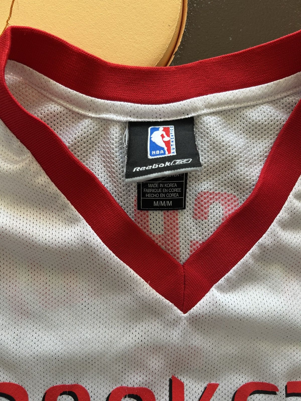 NBA Tracy Mcgrady Rockets NBA Basketball Jersey Reebok Size US M / EU 48-50 / 2 - 6 Thumbnail