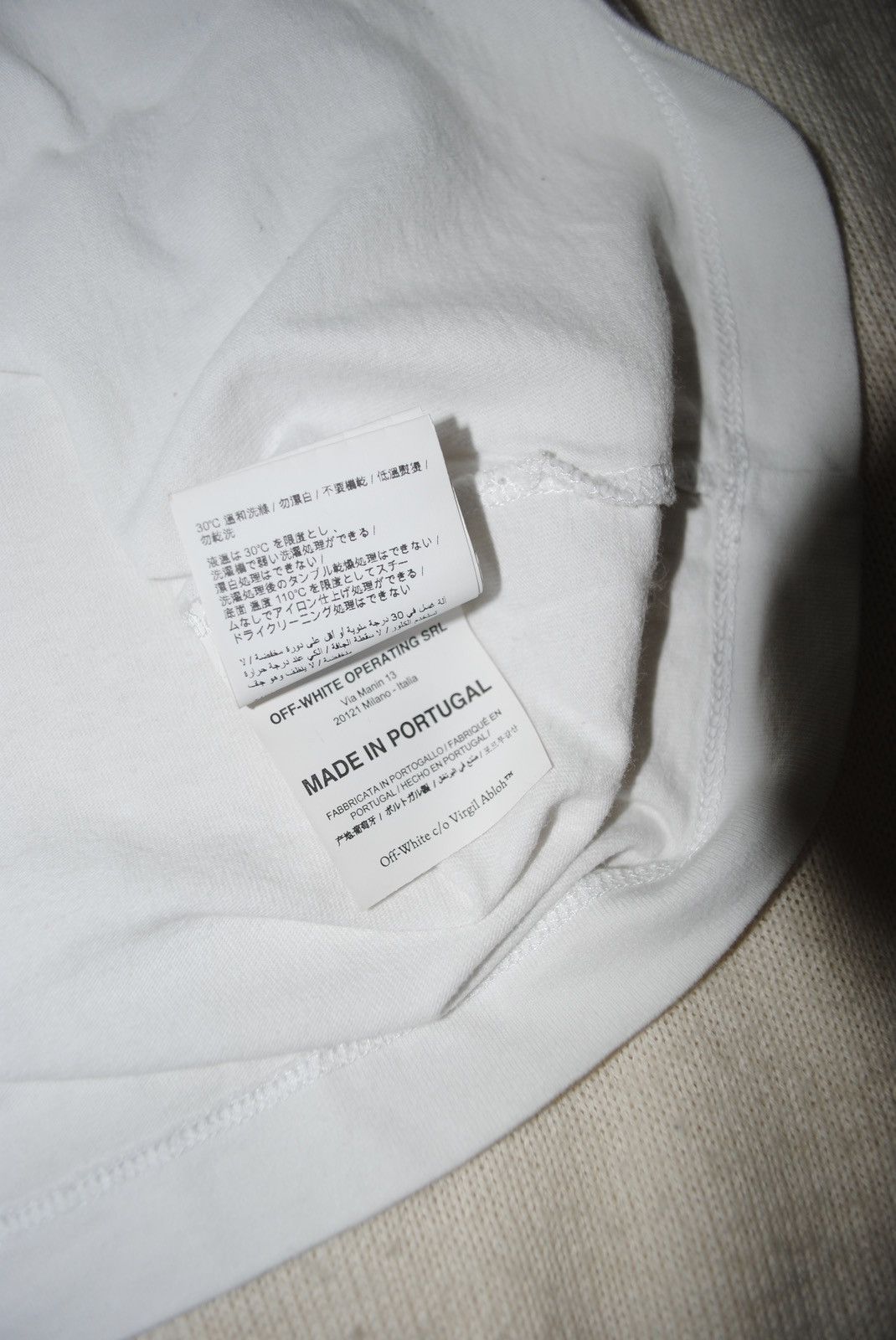 Off-White OFF WHITE “I SUPPORT YOUNG BLACK BUSINESSES TEE” Size US S / EU 44-46 / 1 - 4 Thumbnail