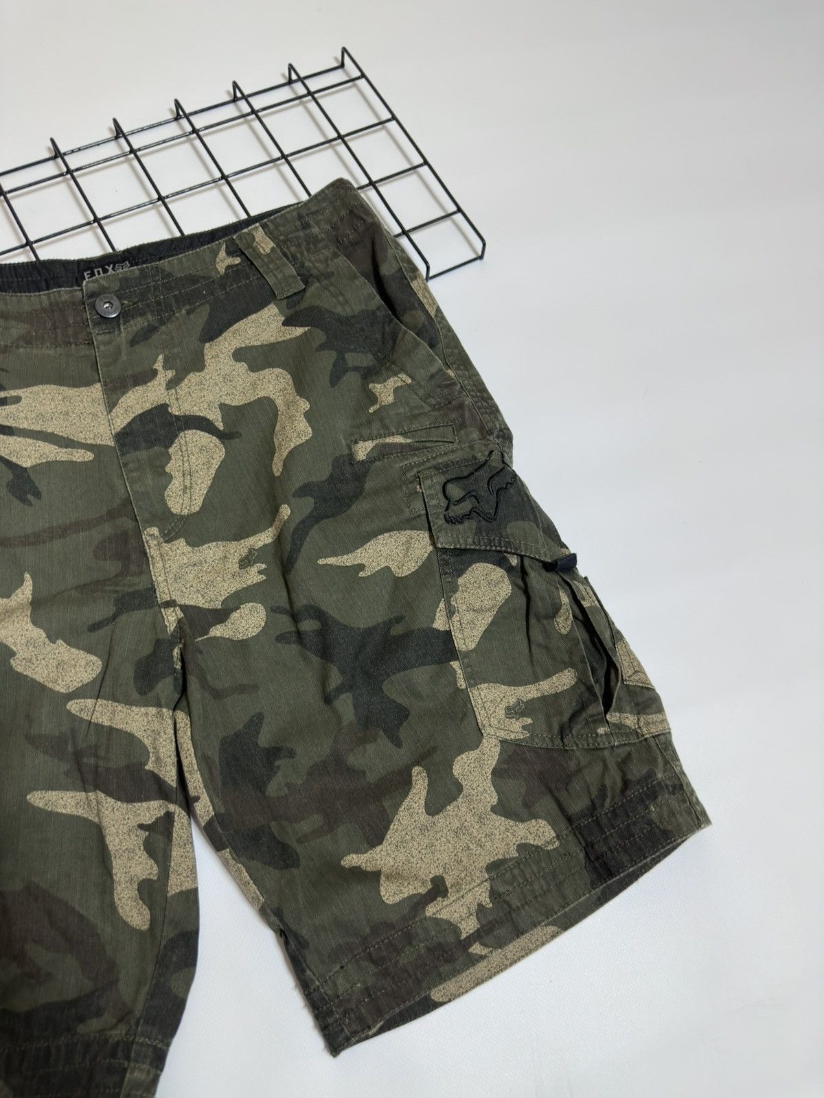 Fox Racing Fox Racing Heritage Forged Camo Cargo Vintage Shorts Size 34 Size US 34 / EU 50 - 2 Thumbnail