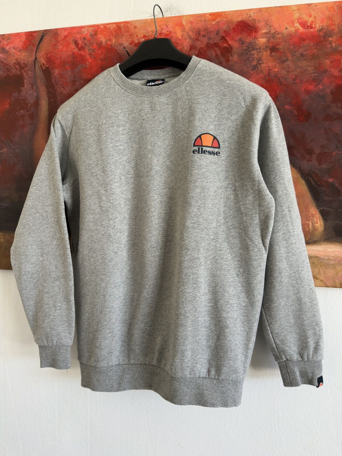 Ellesse Ellesse Gray Cotton Sweatshirt Size S Size US S / EU 44-46 / 1 - 2 Thumbnail