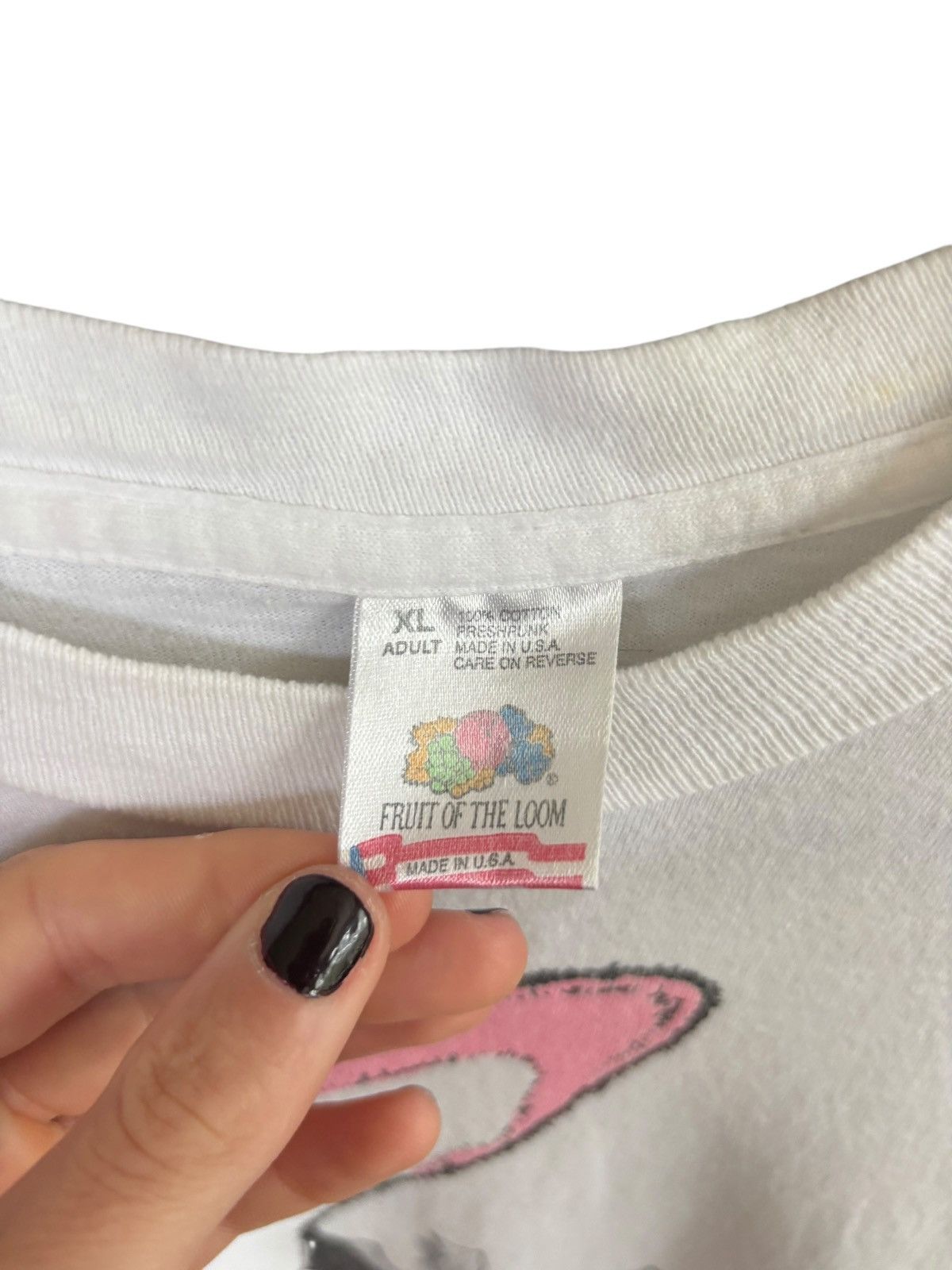Fruit Of The Loom Vintage Energizer Bunny Single Stitch T-Shirt Size US XL / EU 56 / 4 - 4 Thumbnail