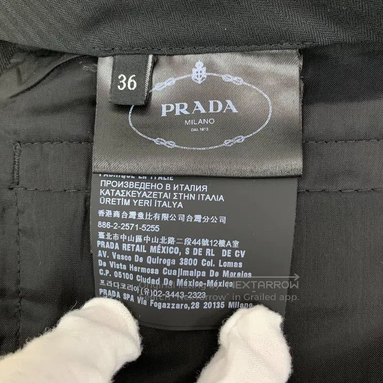 Prada Prada 22 styles of black sheep wool casual shorts Size 24" / US 00 / IT 34 - 6 Thumbnail
