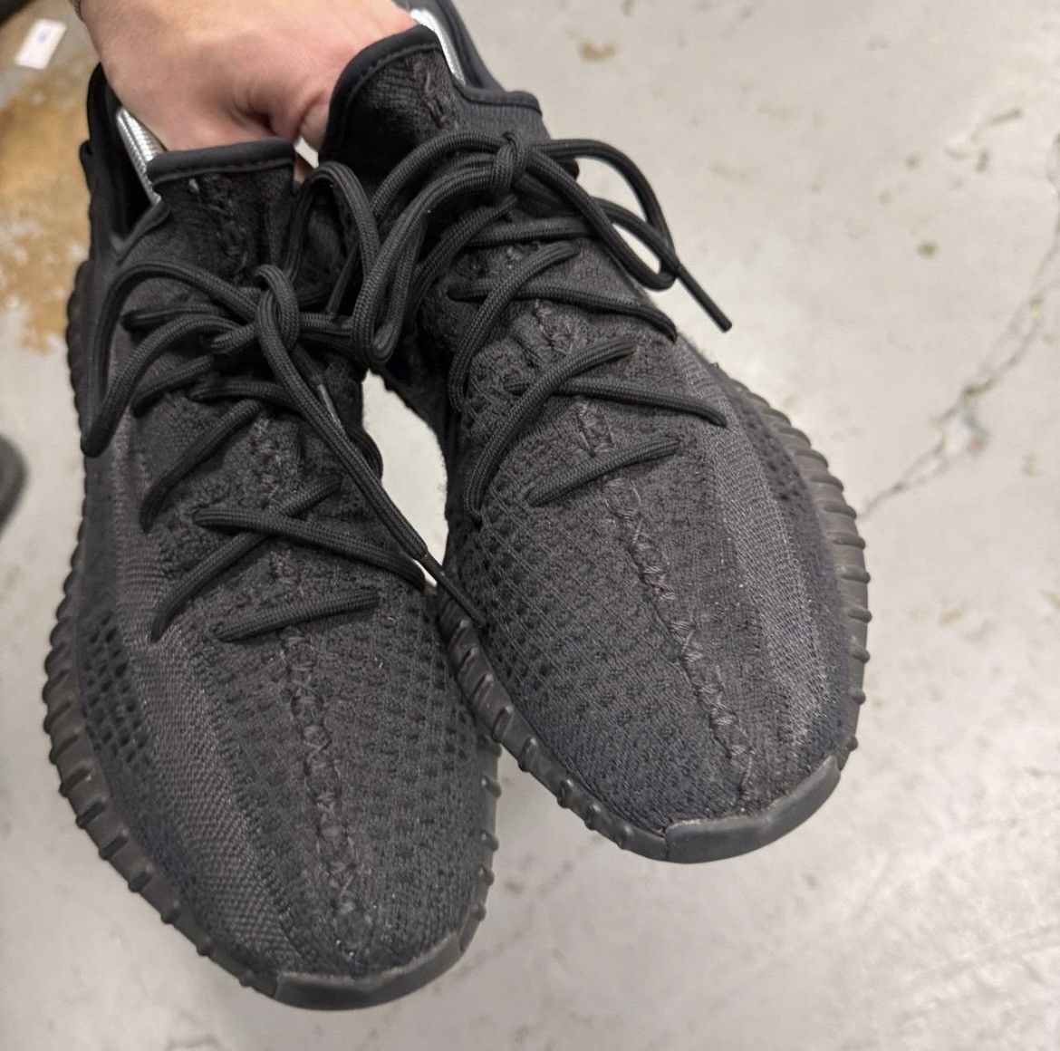 Yeezy Adidas Yeezy Boost 350 V2 Onyx / HQ4540 Black Sneakers Size US 9.5 / EU 42-43 - 6 Thumbnail