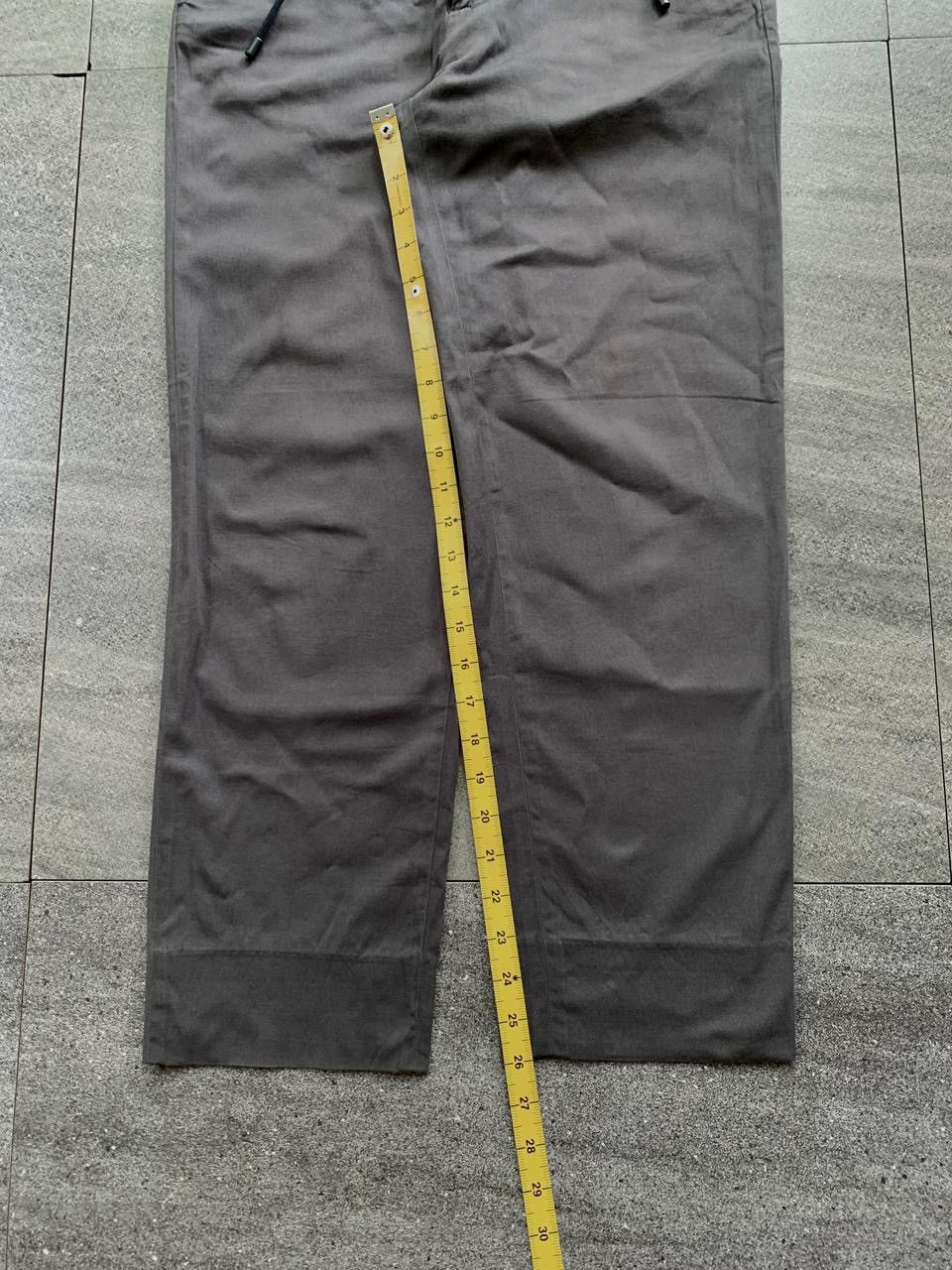 Maison Margiela Slim Trousers with Drawstrings Size US 29 - 15 Thumbnail
