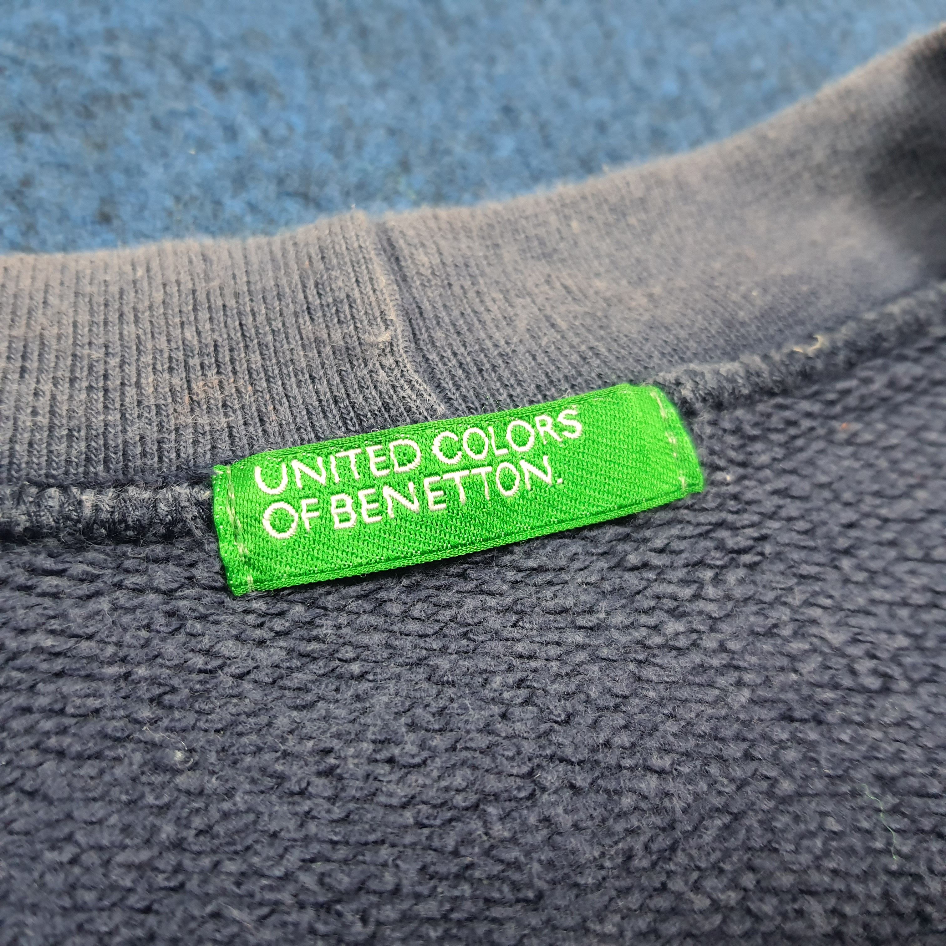 United Colors Of Benetton Vtg United Colors of Benetton Sweatshirt Oversized C291N20 Size US XL / EU 56 / 4 - 5 Thumbnail