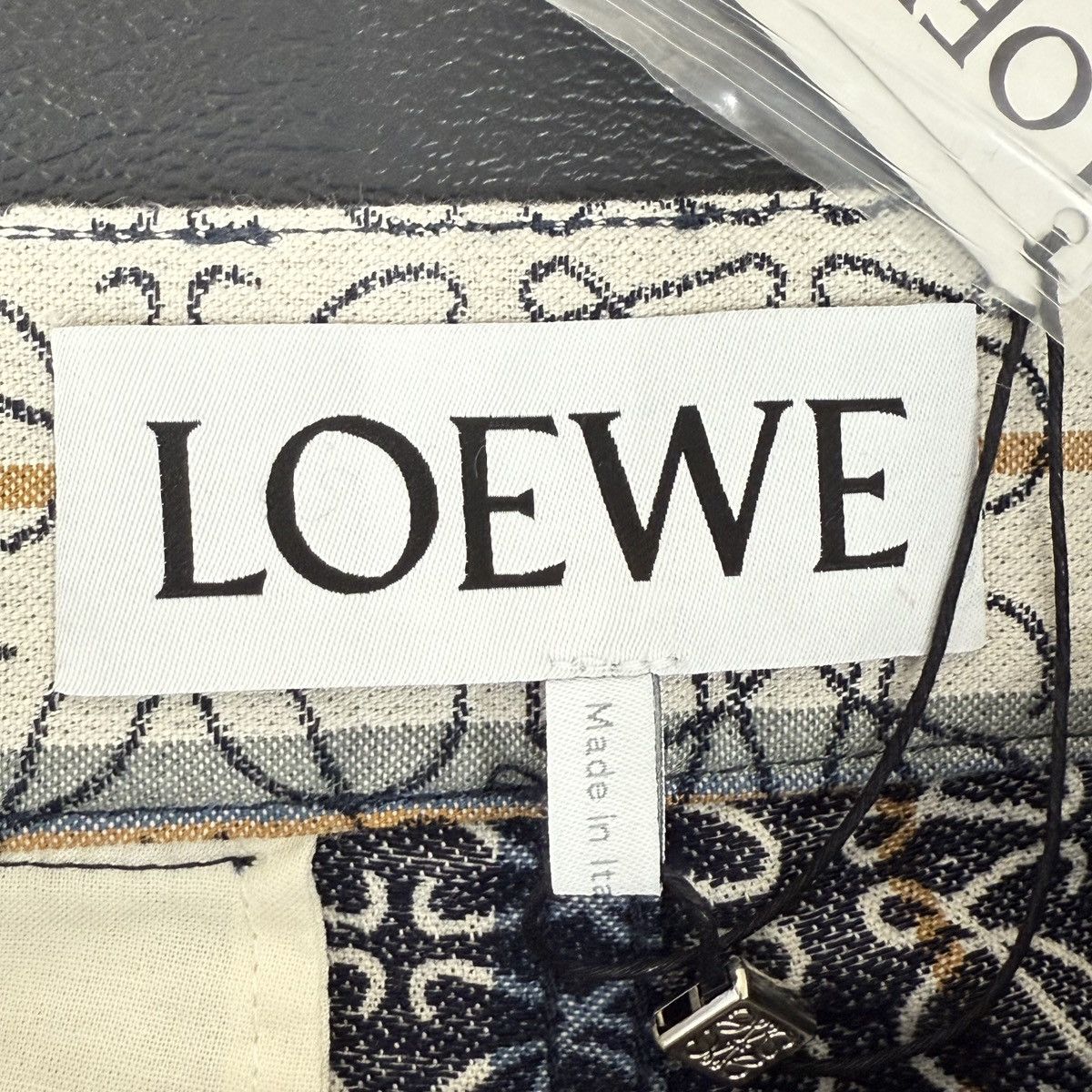 Loewe Loewe Light Blue Vertical Puzzle Stripe Casual Shorts K26WX Size 24" / US 00 / IT 34 - 5 Thumbnail