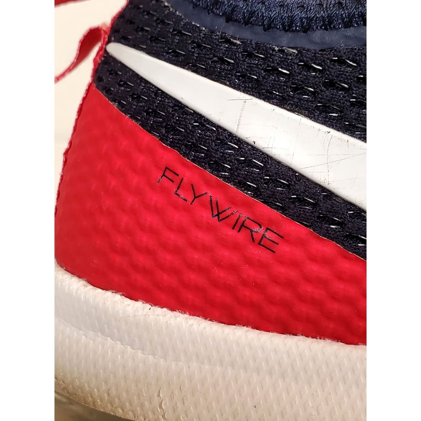 Nike Nike Air Max Typha 2 New England Patriots NFL Blue White Red AR0505-400 Men’s 10 Shoes Size US 9 / EU 42 - 6 Thumbnail