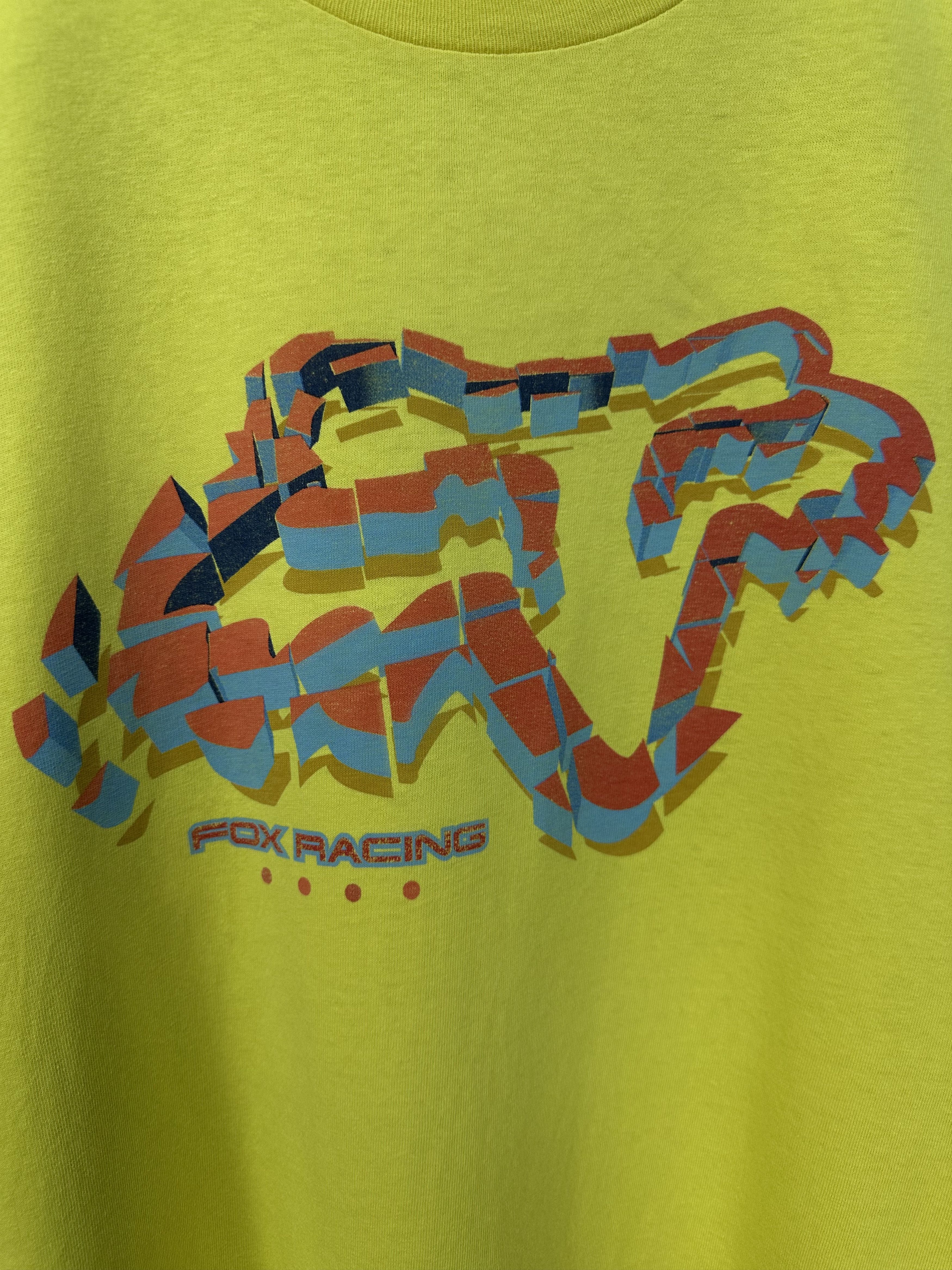 Fox Racing Vintage Fox Racing Tshirt A1054 Size US L / EU 52-54 / 3 - 2 Thumbnail