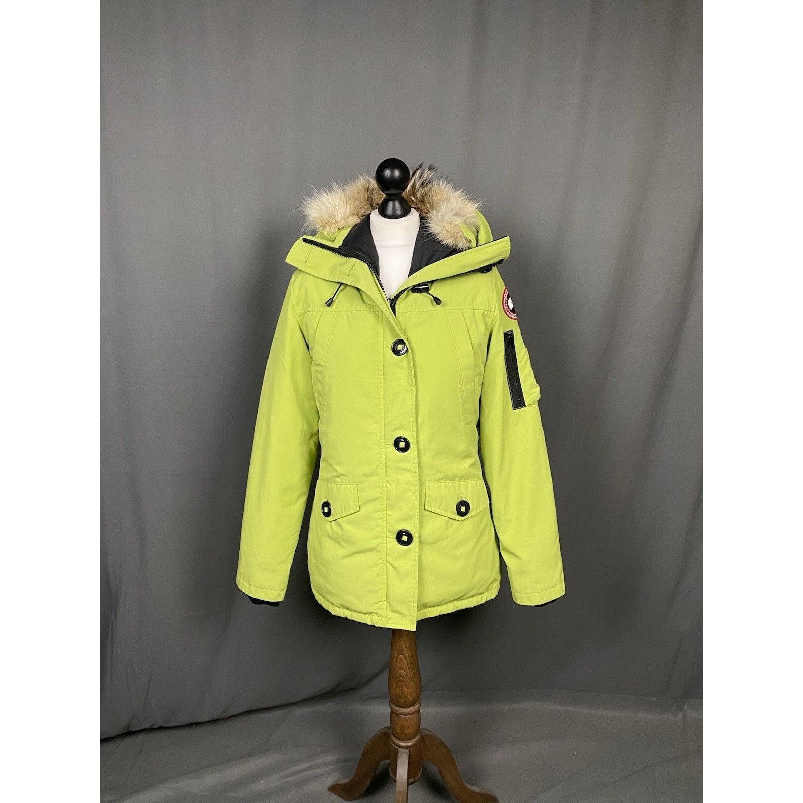 Canada Goose Canada Goose Auth Women's Green Down Insulated Parka Jacket Size M / US 6-8 / IT 42-44 - 3 Thumbnail