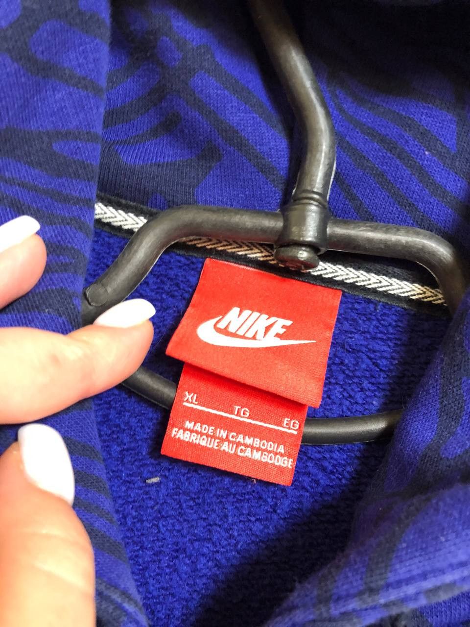 Nike Vintage Nike Sportswear Swoosh Basic Hoodie Size US XL / EU 56 / 4 - 3 Thumbnail