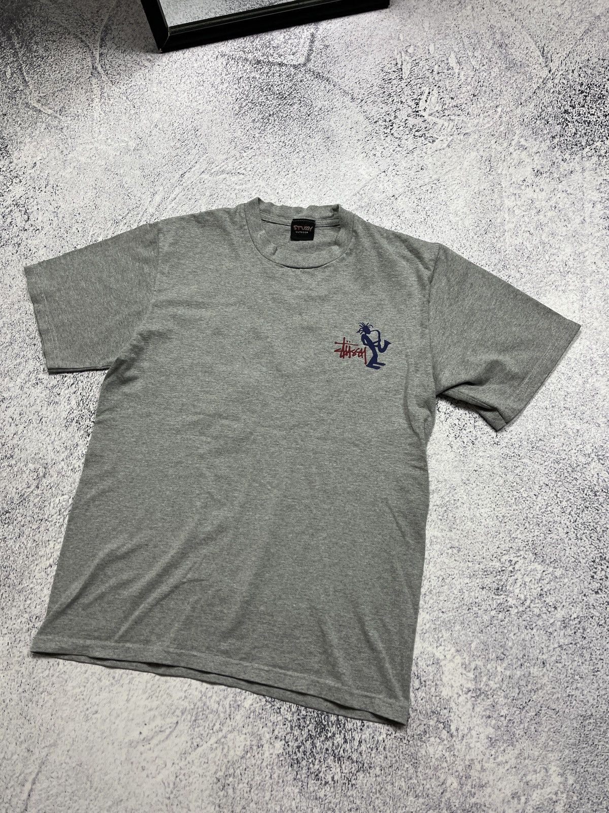 Stussy Stussy Outdoor 90’s Jazz Man Saxophone Vintage T Shirt Logo Size US S / EU 44-46 / 1 - 4 Thumbnail