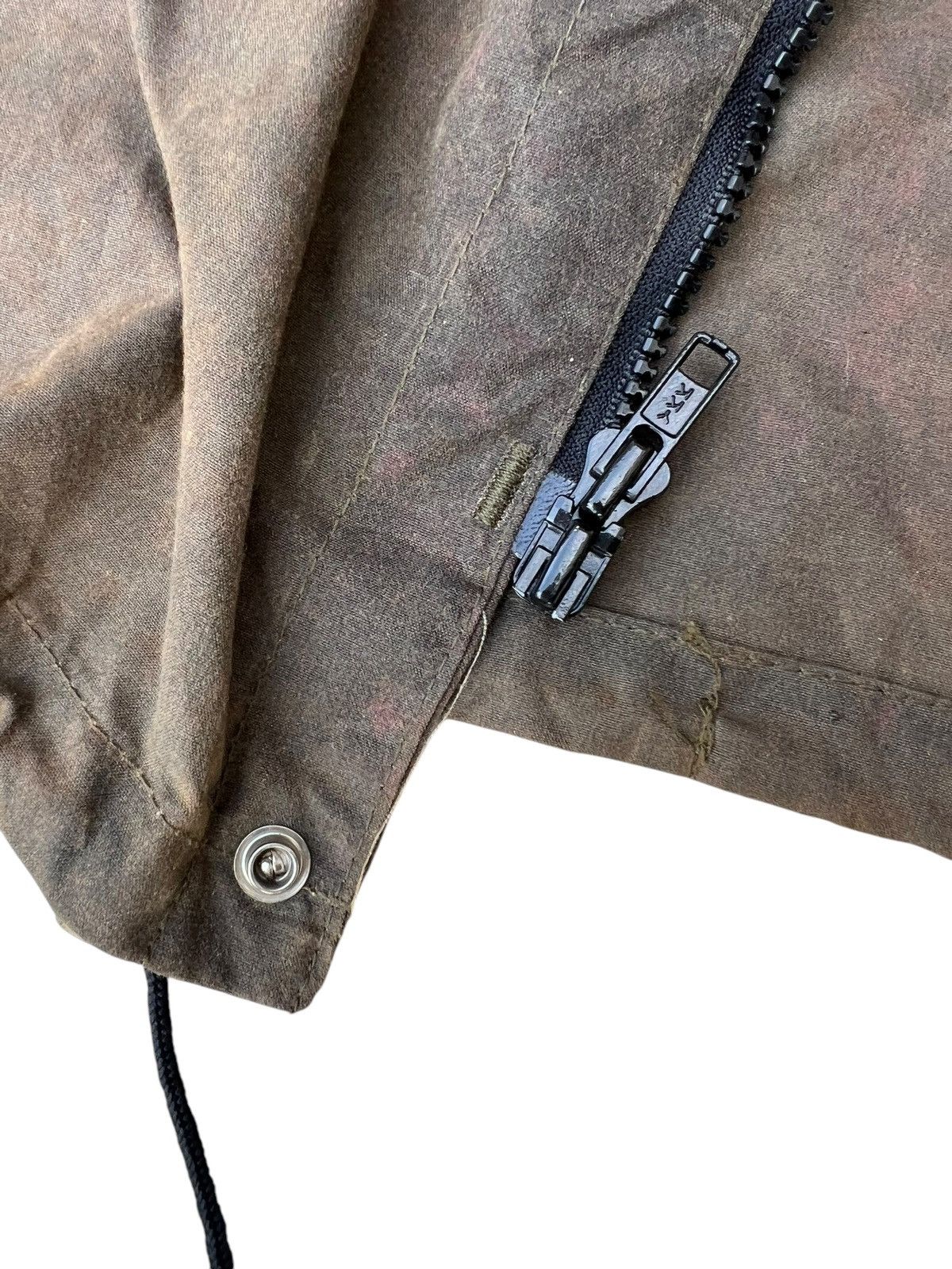 Filson Vintage 80s Filson Waxed Canvas Smock Hoodie Anorak Jacket Size US XXL / EU 58 / 5 - 13 Thumbnail