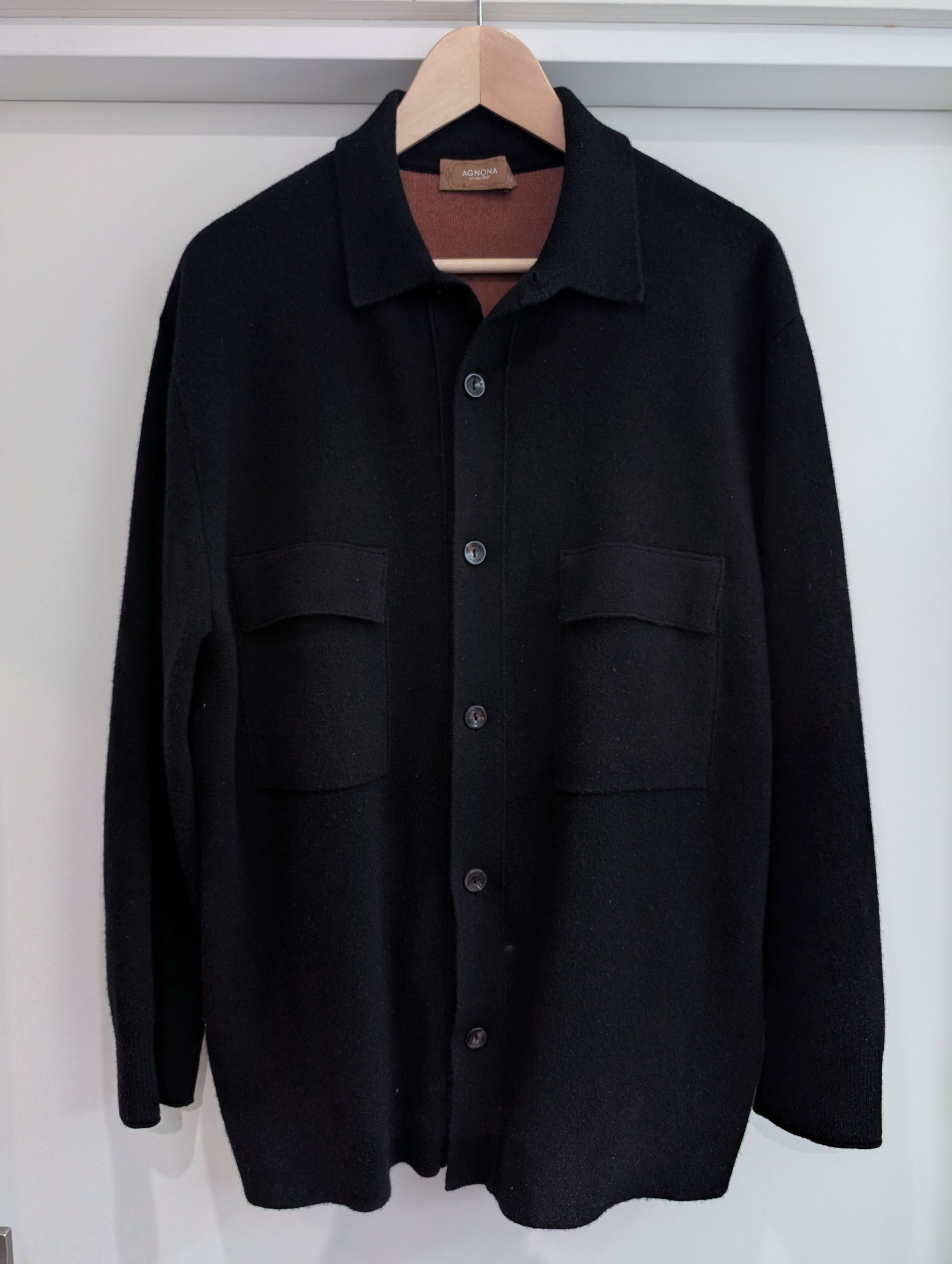 Agnona Cashmere cardigan jacket (fits L) Size US L / EU 52-54 / 3 - 1 Thumbnail
