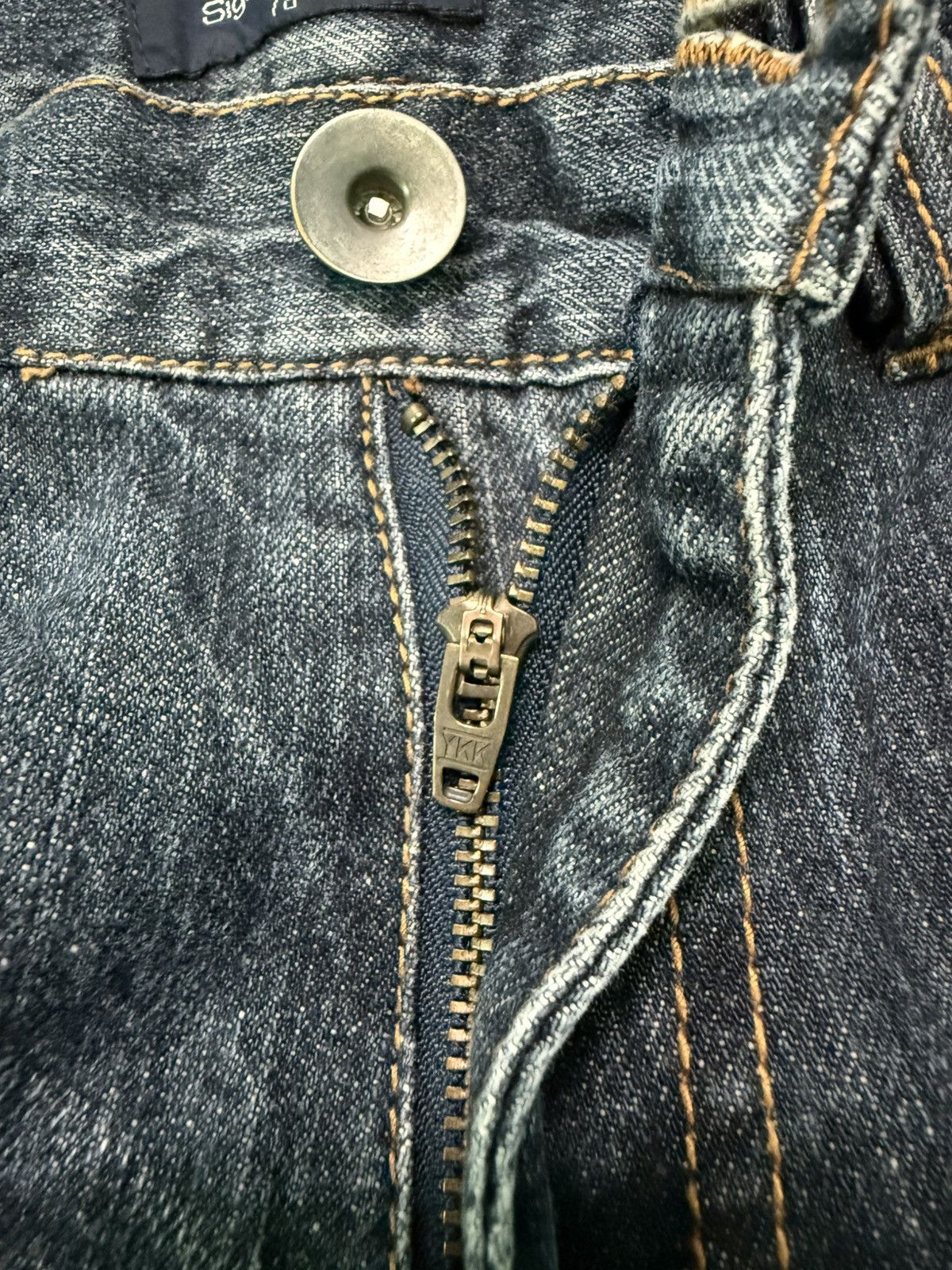 Japanese Brand JAPANESE BRAND SIGNAL POINT FLARE JEANS Size US 31 - 11 Thumbnail