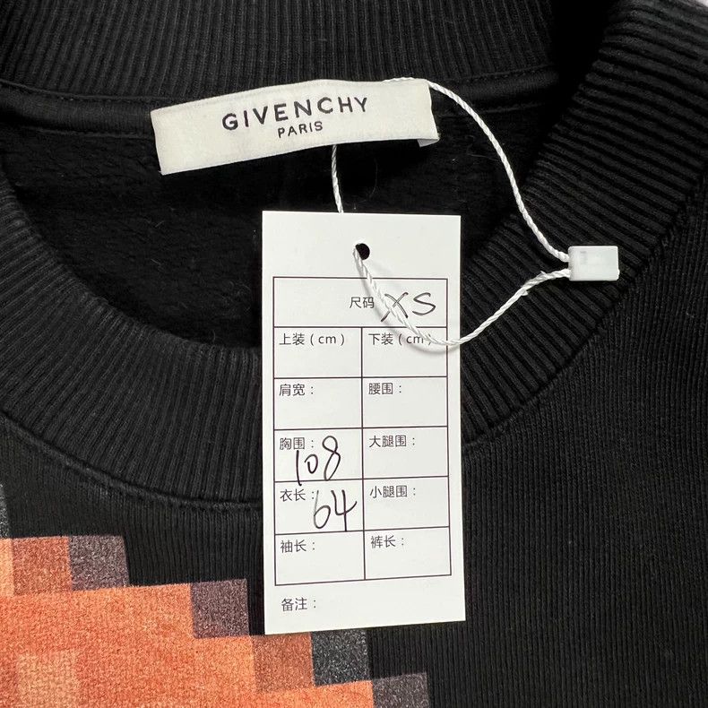 Givenchy Givenchy Black mosaic mother sweater Size US XS / EU 42 / 0 - 3 Thumbnail