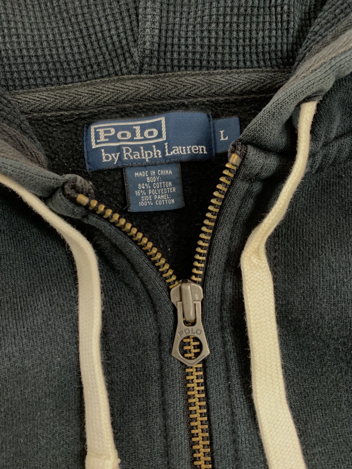 Ralph Lauren vintage zip polo ralph lauren hoodie bro Size US L / EU 52-54 / 3 - 7 Thumbnail