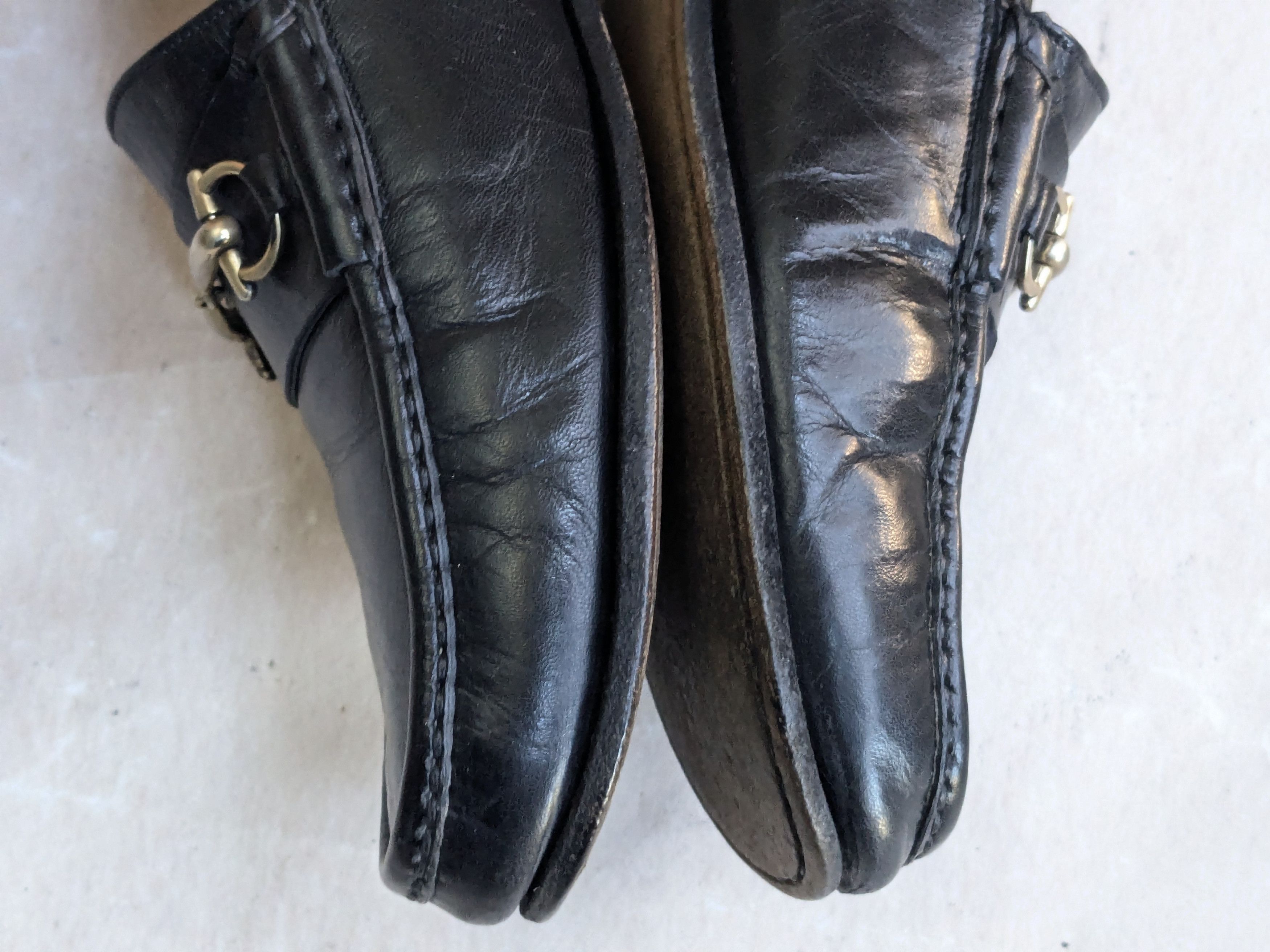 Gucci Gucci Horsebit Loafers Black Leather 9.5 Size US 9.5 / EU 42-43 - 9 Thumbnail