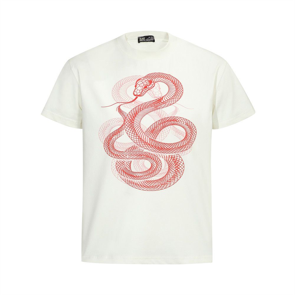 Japanese Brand × Vintage Men's slim fit casual trendy snake print T-shirt Size US M / EU 48-50 / 2 - 1 Thumbnail