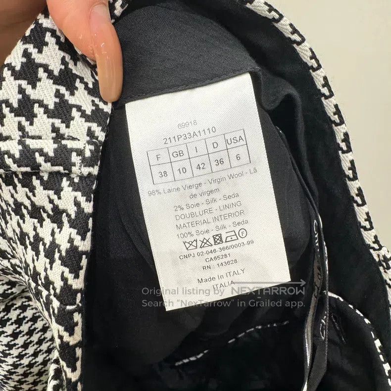 Dior Dior Thousand Birds Checked Shorts Size 25" / US 0 / IT 36 - 4 Thumbnail