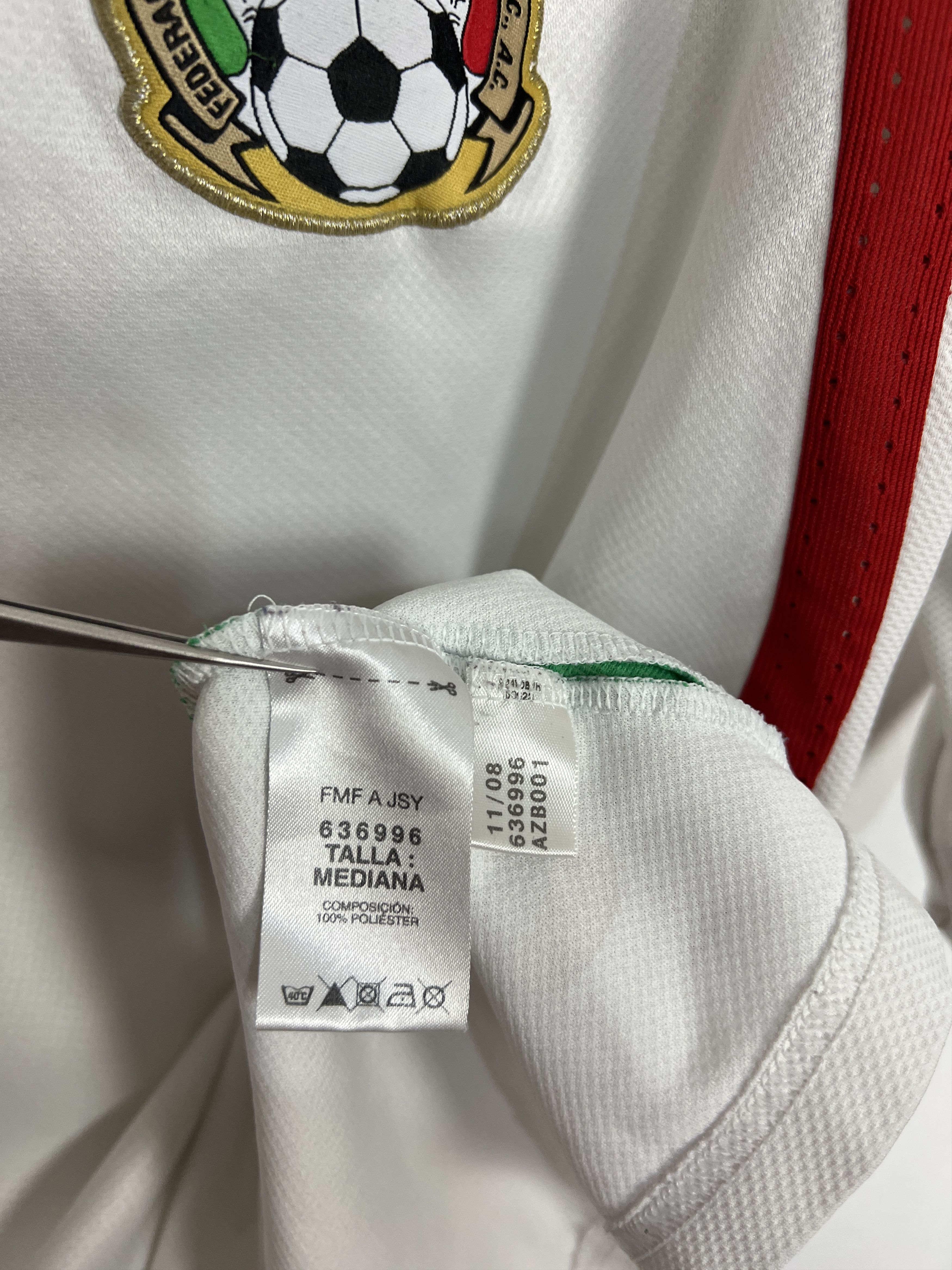 Adidas Mexico Away football shirt 2008 Soccer Adidas Jersey Trikot Size US M / EU 48-50 / 2 - 7 Thumbnail