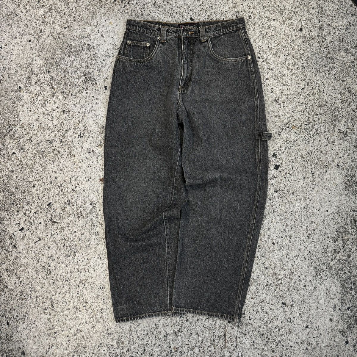 Vintage 90s Waza USA Baggy Wide Leg Skater Carpenter Denim Jeans Size US 32 / EU 48 - 1 Thumbnail