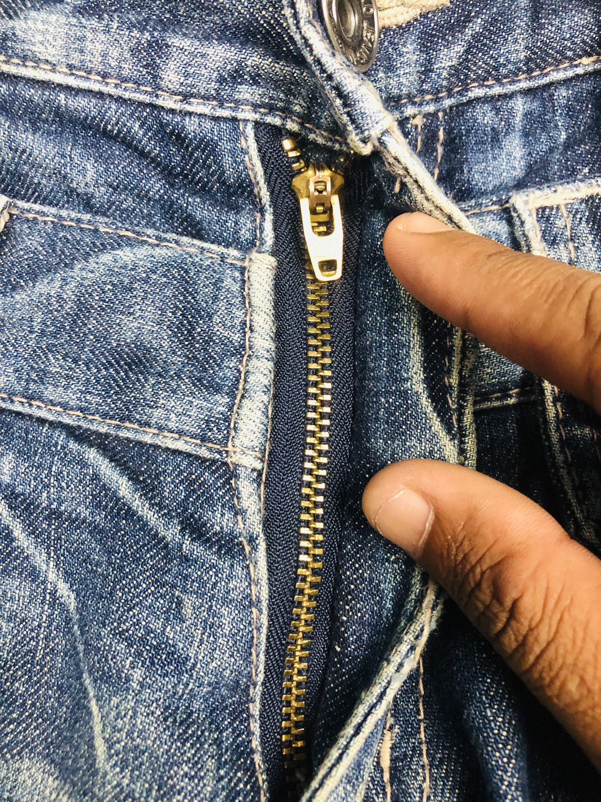 Japanese Brand Rare Vintage ANTFUI JEANS 82 Denim (37) Size US 32 / EU 48 - 9 Thumbnail