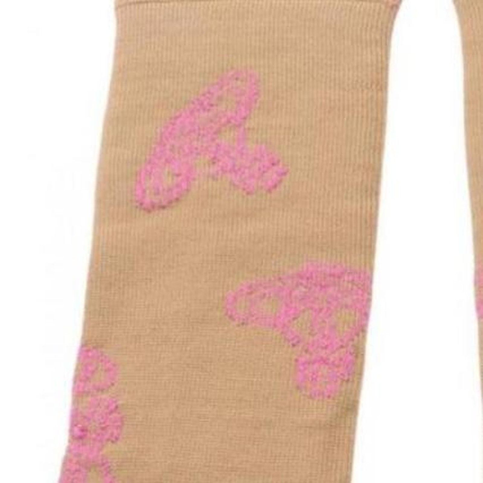 Vivienne Westwood RARE Vivienne Westwood Glam Tan Pink Fingerless Gloves L XL Size ONE SIZE - 2 Thumbnail