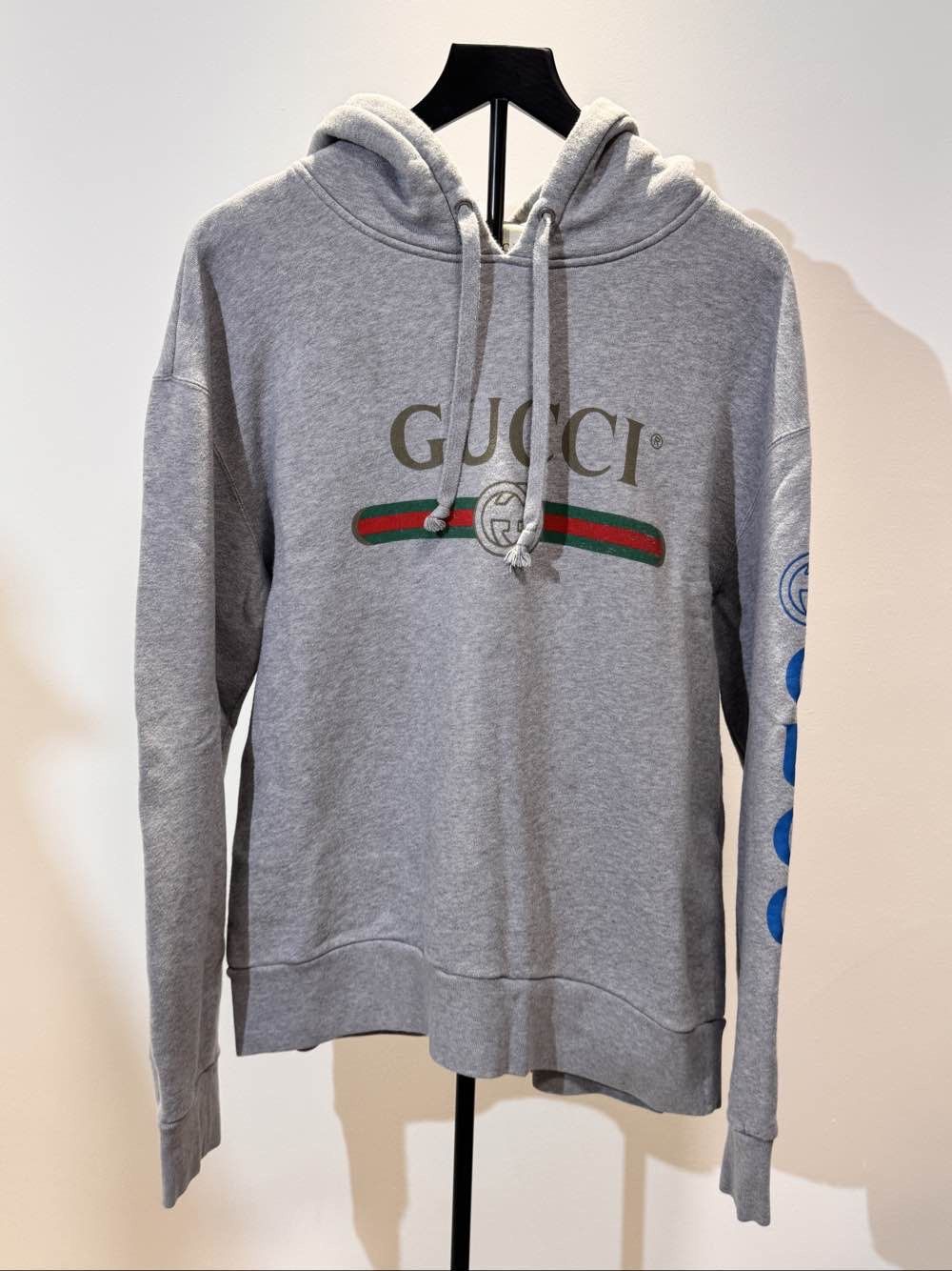 Gucci Gucci Logo Graphic Hoodie Size L Size US L / EU 52-54 / 3 - 1 Thumbnail