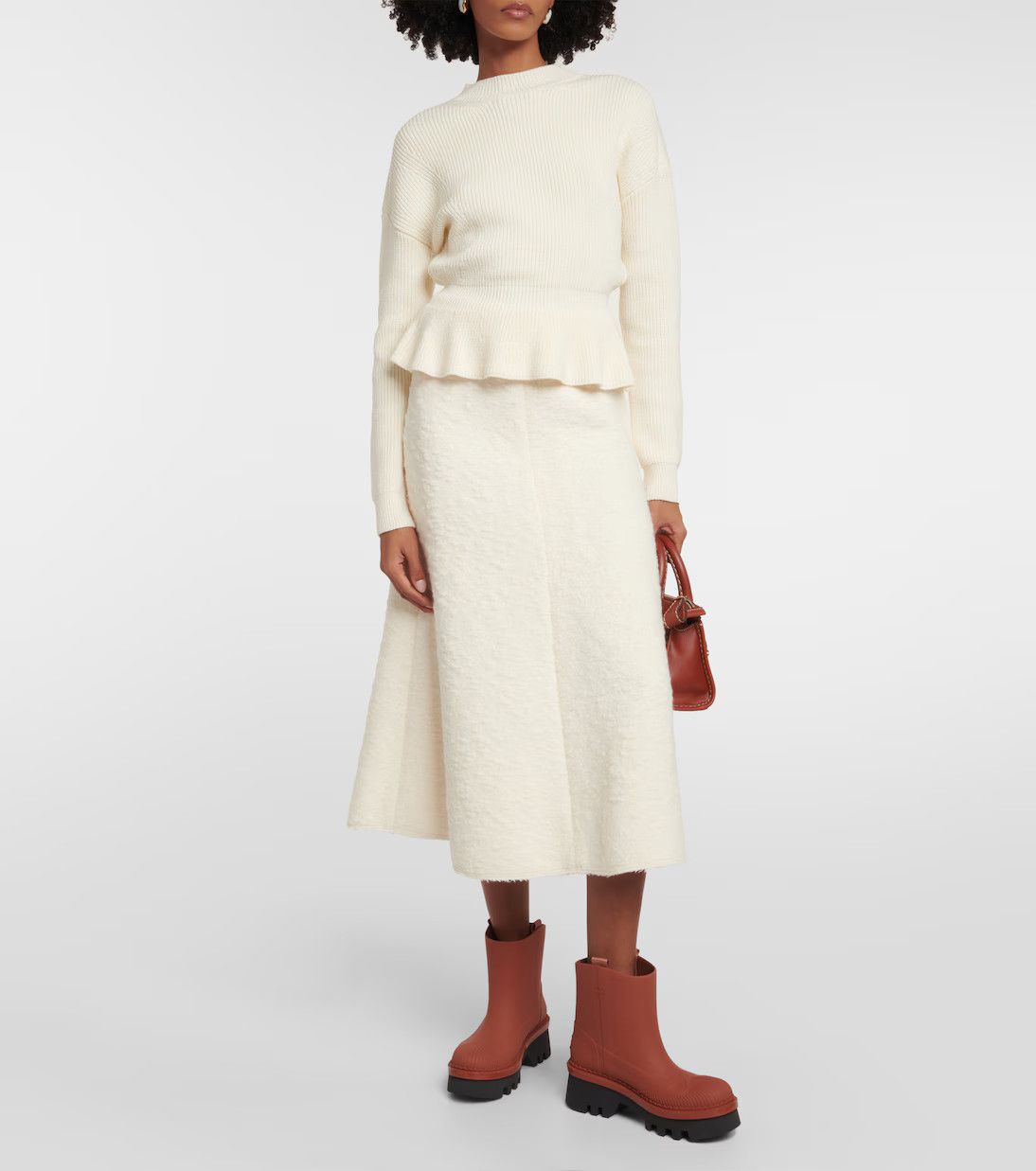 Chloe o1y0825 Ankle Boots in Tan Size US 6 / IT 36 - 5 Thumbnail
