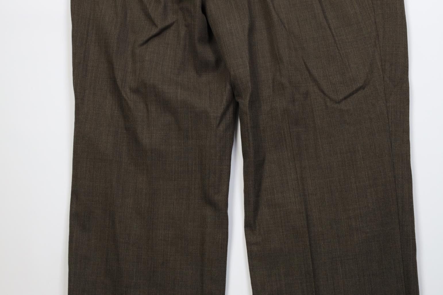 Vintage Vintage 90s Streetwear Pleated Wide Leg Chino Pants Brown Size US 38 / EU 54 - 12 Thumbnail