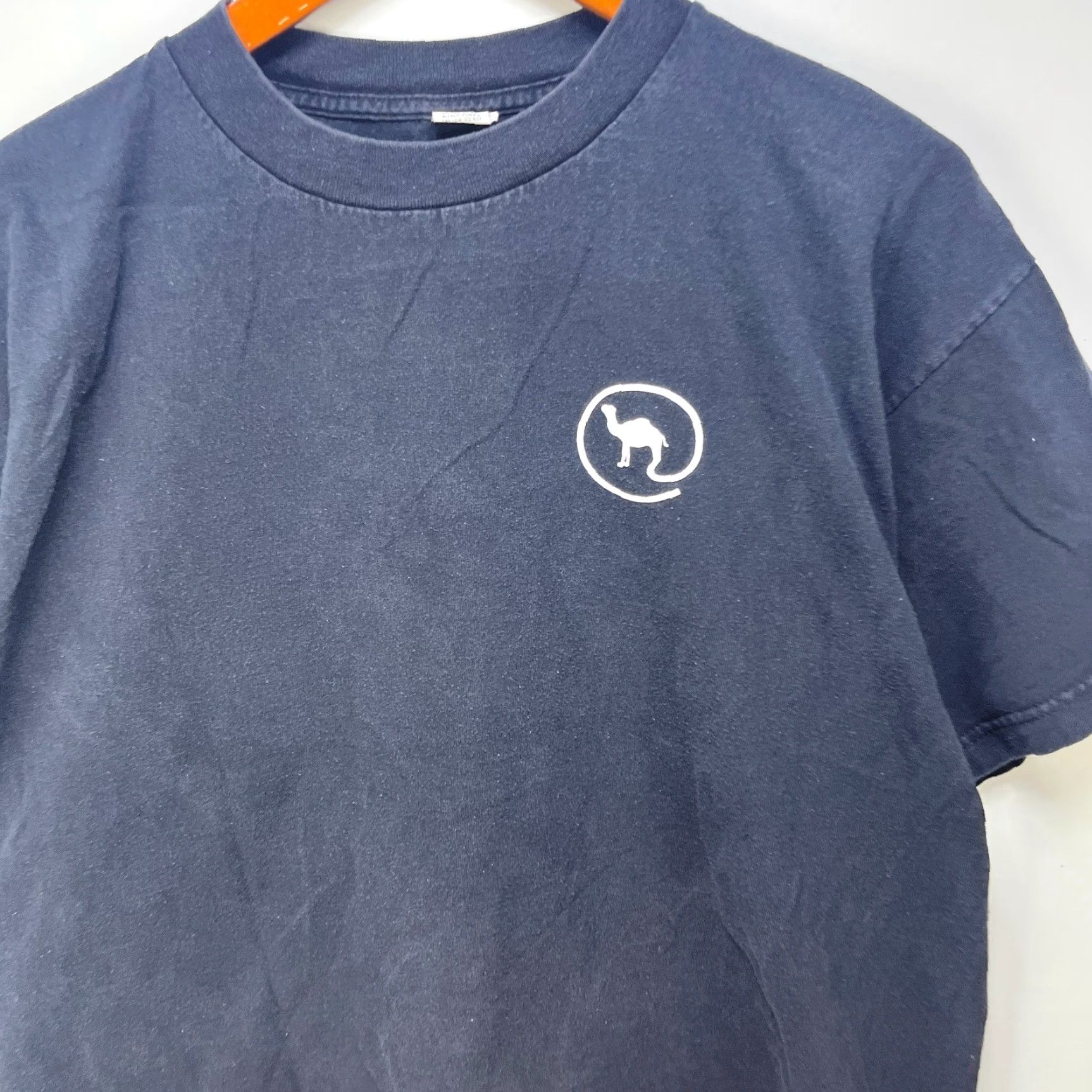 Camel VINTAGE Camel Cigarettes Promo T Shirt Where Its At XL Black Cotton Short Sleeve Men T-Shirt 1990s Logo 1997 Decade Vintage Size US XL / EU 56 / 4 - 6 Thumbnail