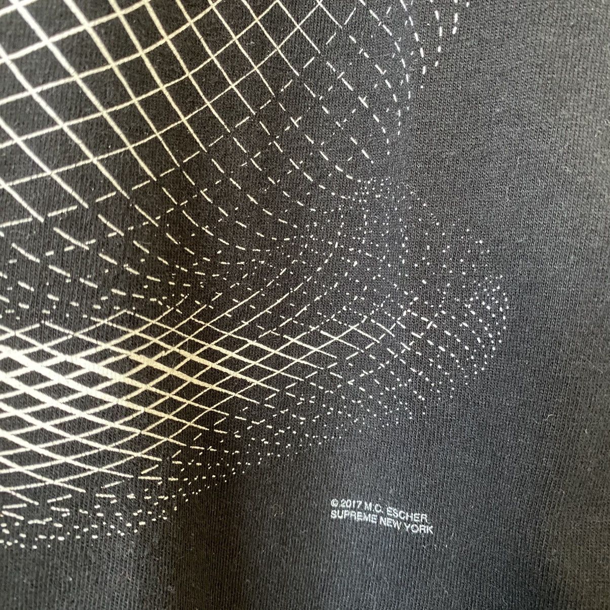 Supreme Supreme MC Escher Three Spheres T-Shirt Black 2017 Size US M / EU 48-50 / 2 - 4 Thumbnail