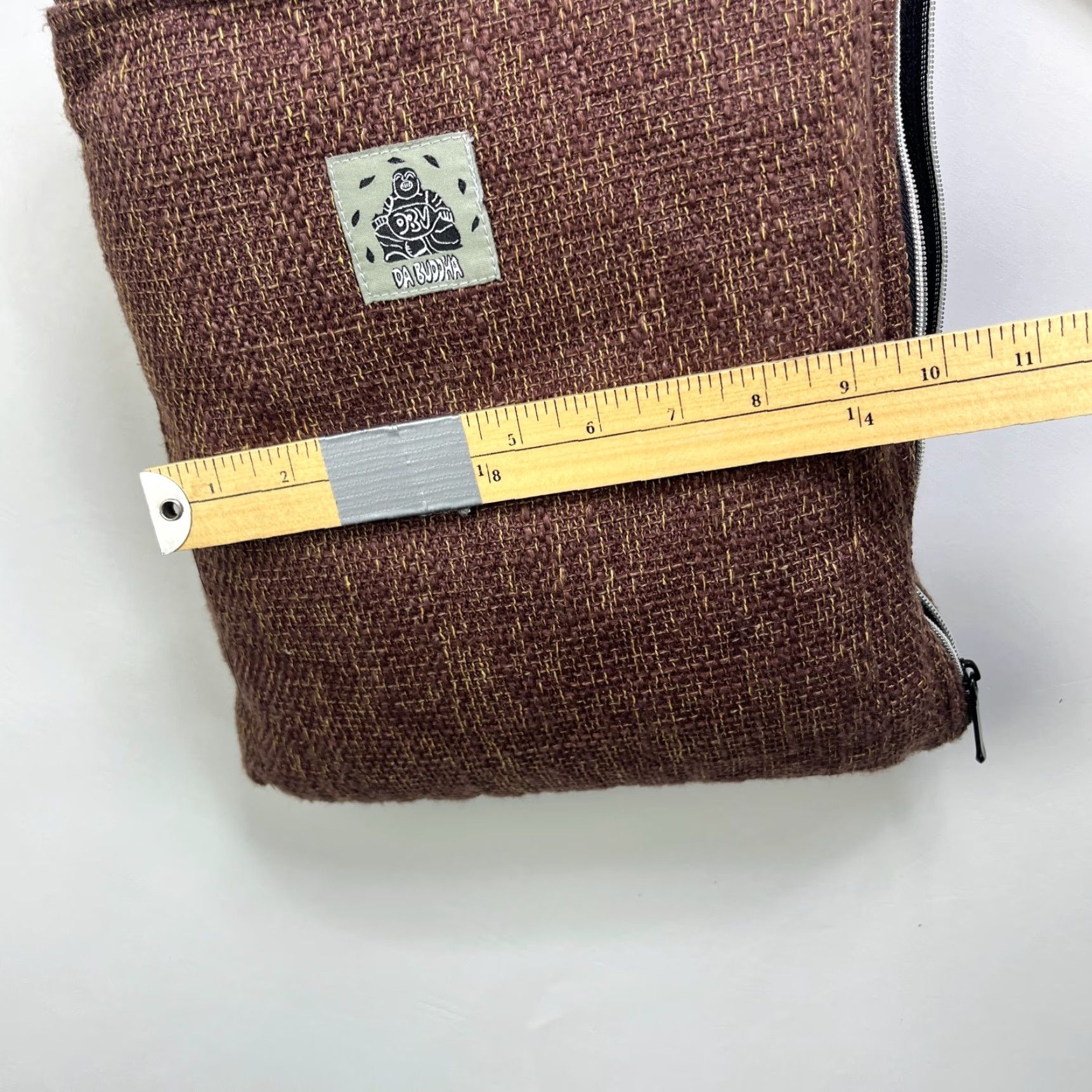 Vintage Vintage Da Buddha Hemp DBV Travel Bag Carry Case Satchel blue OS Mens Hemp Size ONE SIZE - 8 Thumbnail