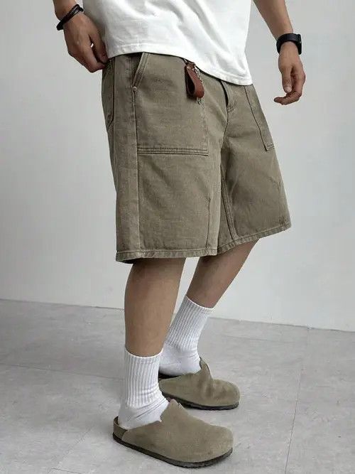 Japanese Brand × Vintage VINTAGE Y2K RETRO jeans cargo denim shorts Size US 30 / EU 46 - 4 Thumbnail