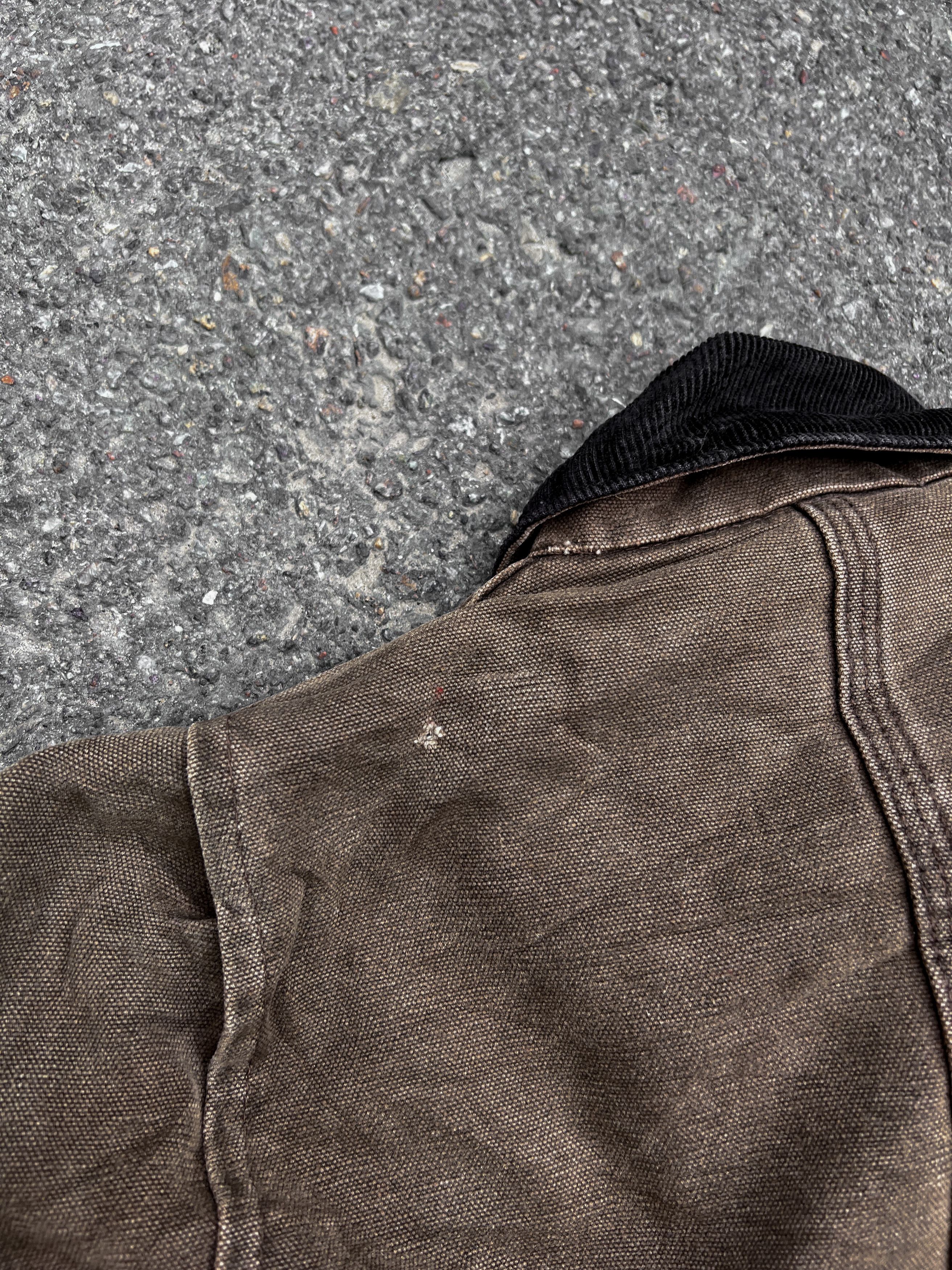 Carhartt 💲RARE💲Vintage Carhartt Chore Jacket Lined Brown M Size Size US M / EU 48-50 / 2 - 6 Thumbnail