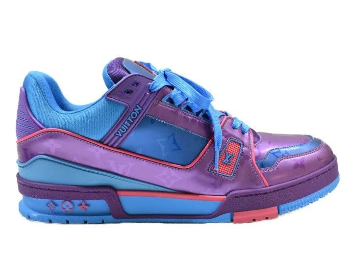 Louis Vuitton LOUIS VUITTON Trainers 'Blue Purple” Size US 9 / EU 42 - 5 Thumbnail