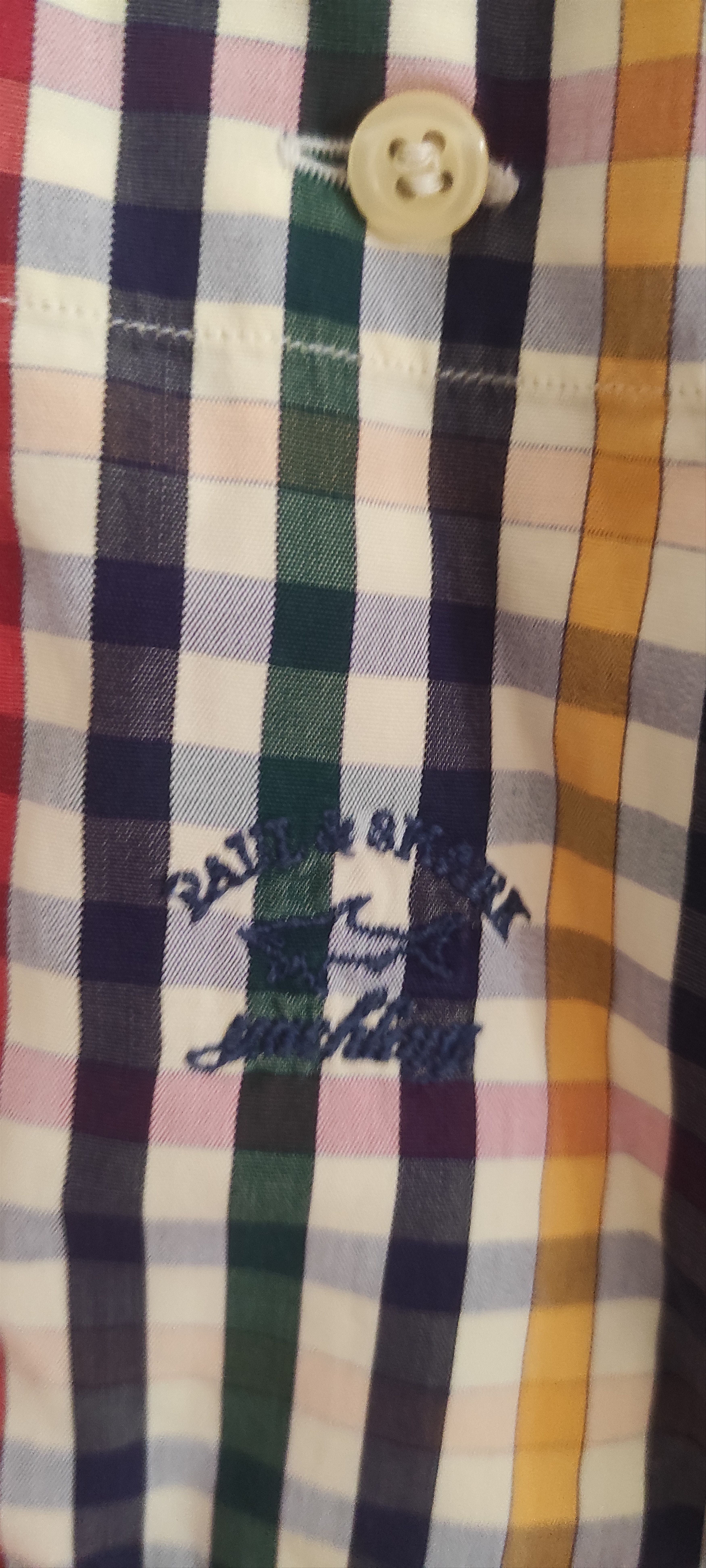 Paul & Shark Paul & Shark Yachting Shirt Button Down Multi Striped Cotton Size US XL / EU 56 / 4 - 15 Thumbnail