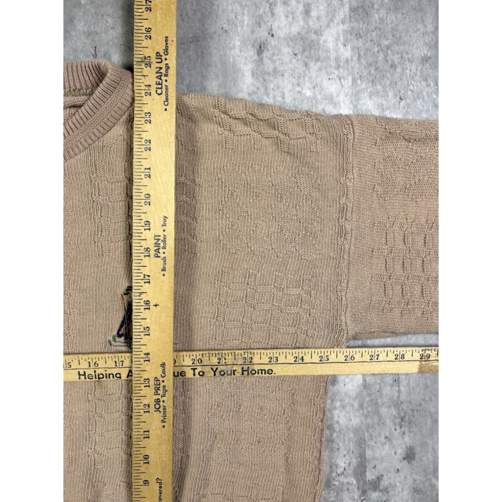 Vintage VINTAGE Golf Embroidered Brown Pullover Knit Sweater Mens XL Size US XL / EU 56 / 4 - 6 Thumbnail