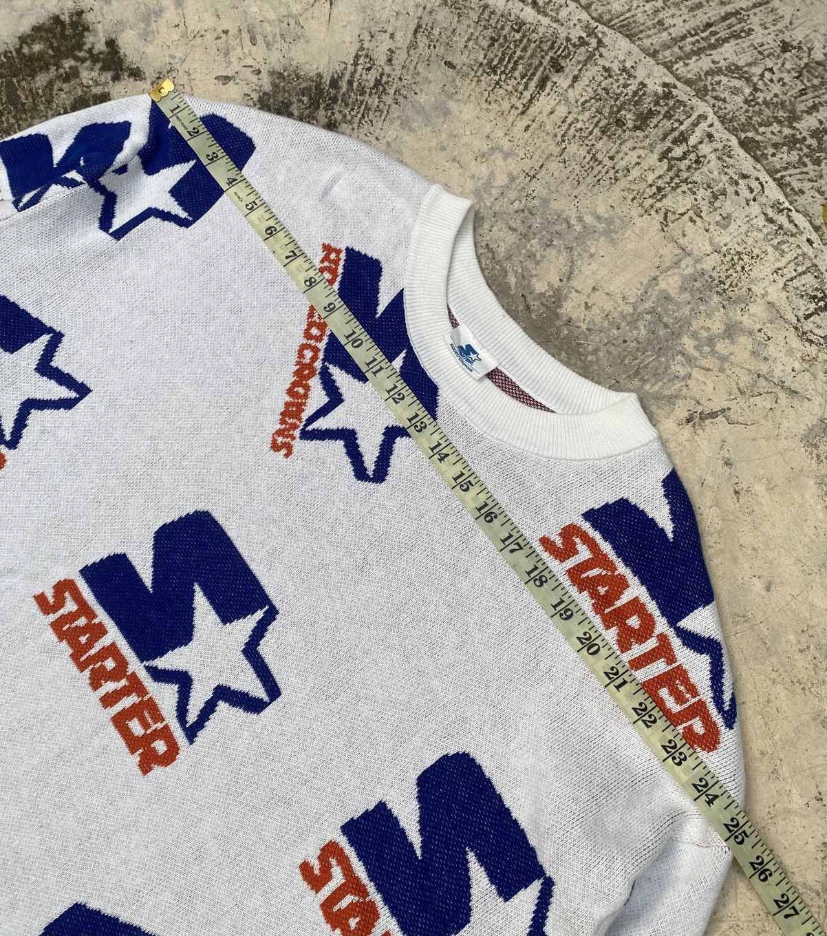 Starter Starter By Rodeo Crowns All-Over Logo Knitted Size US L / EU 52-54 / 3 - 11 Thumbnail