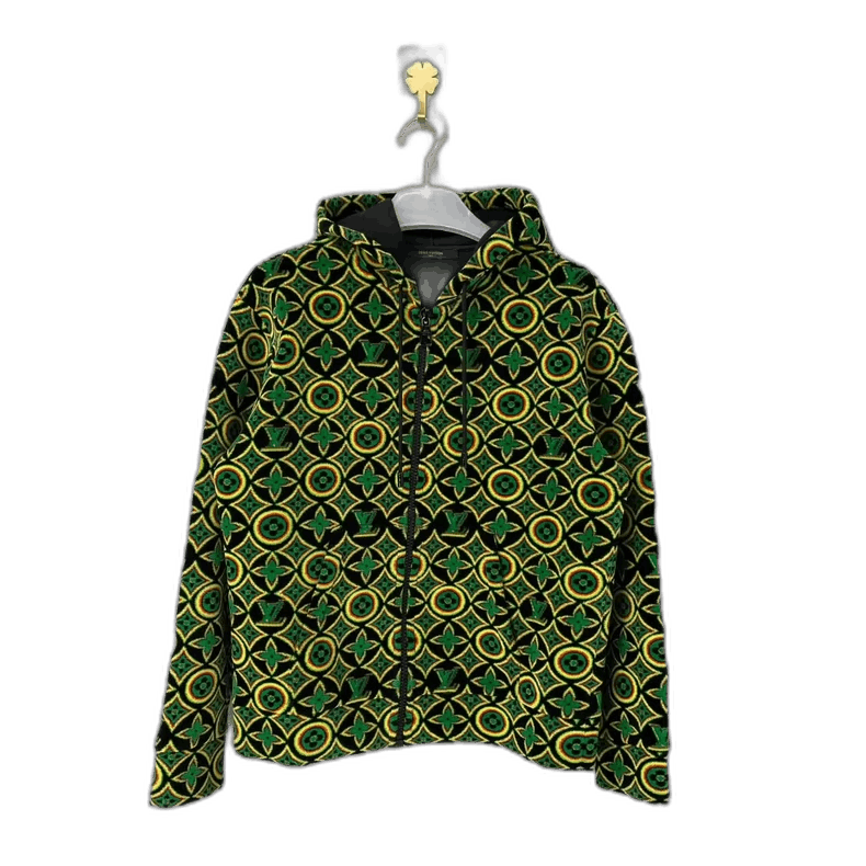 Louis Vuitton Louis Vuitton Jamaican Pattern Zip Hoodie-yf Size US M / EU 48-50 / 2 - 1 Thumbnail