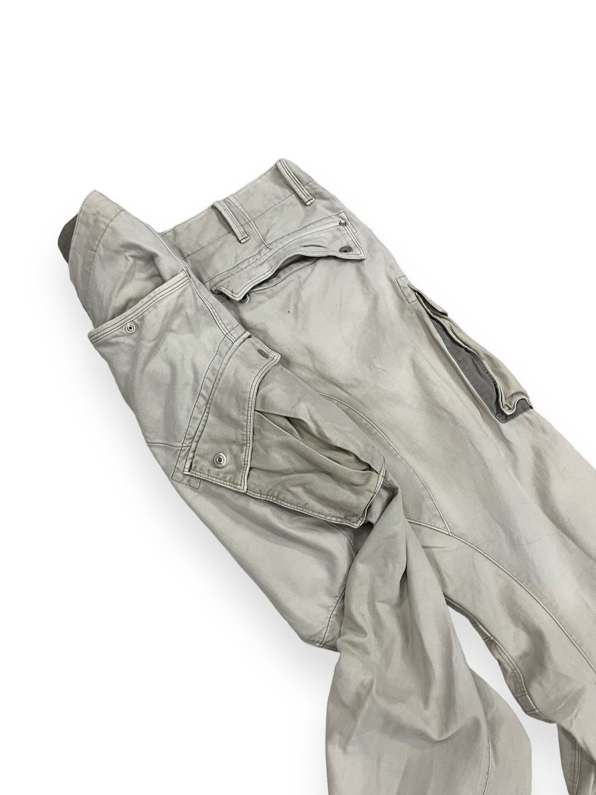 G-Star × Japanese Brand × Vintage Vintage G-Star Raw Double Knee Cargo Pants Size US 32 / EU 48 - 13 Thumbnail