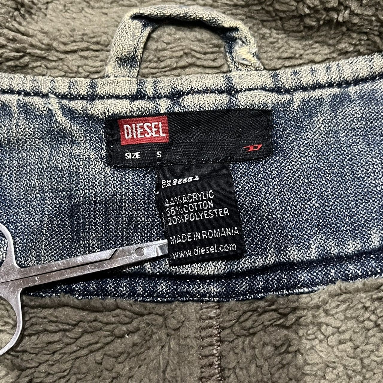 Diesel × Vintage Vintage diesel sicherheitsbekleidung faded distressed jacket Size US S / EU 44-46 / 1 - 11 Thumbnail