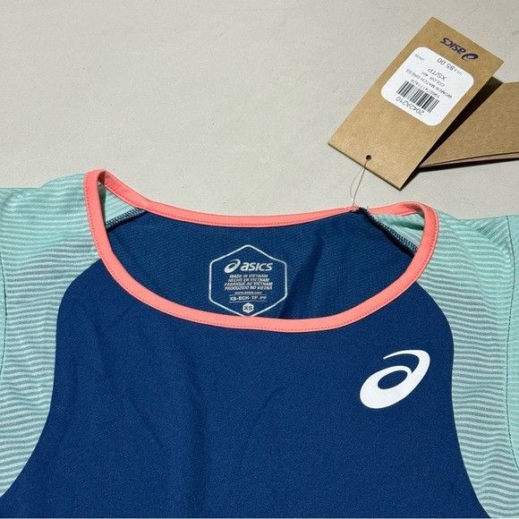 Asics NWT ASICS WOMEN MATCH DRESS NAVY BLUE SZ EXTRA SMALL XS Size 24" / US 00 / IT 34 - 2 Thumbnail